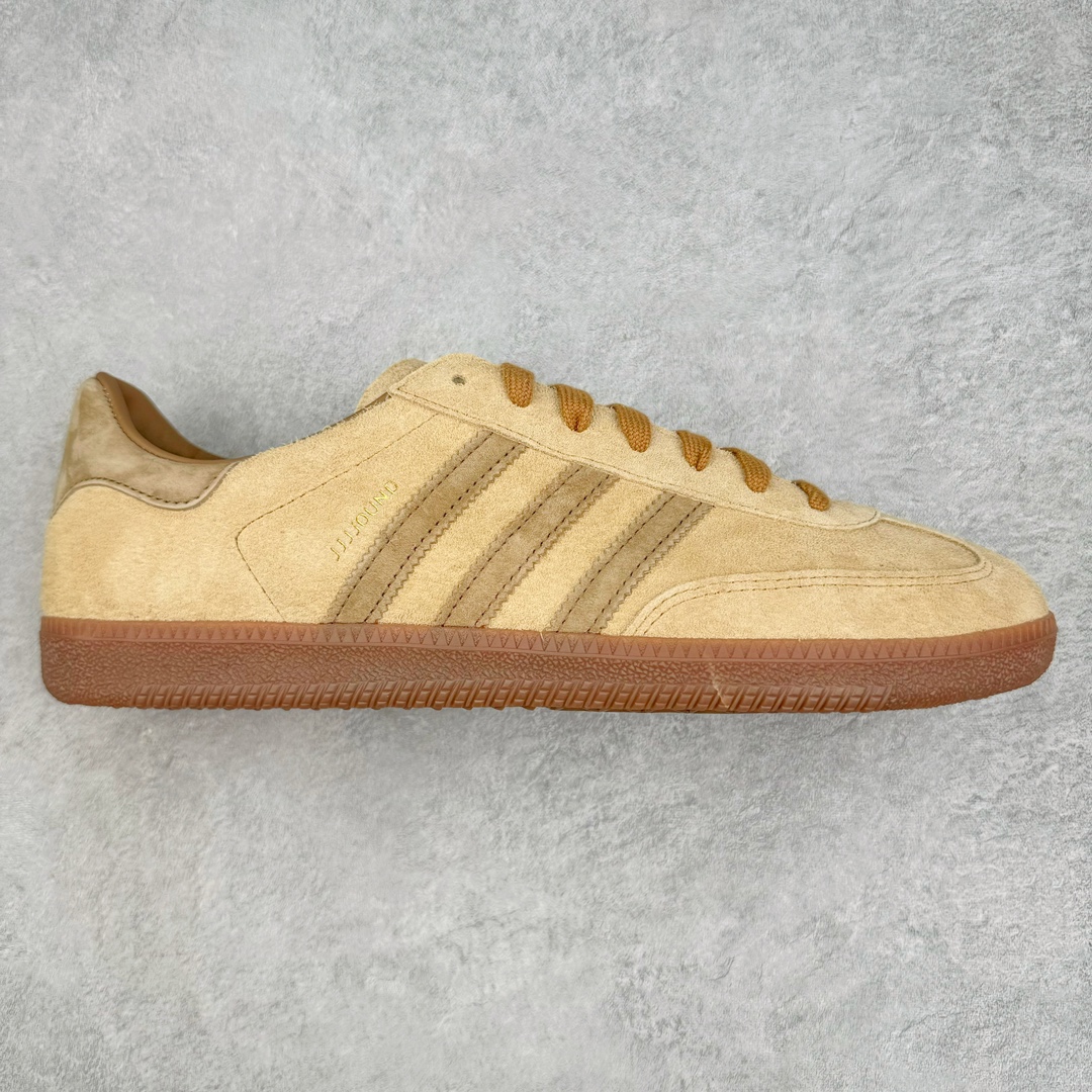 ＃PK纯原 JJJJound x AD Originals Samba Classic 桑巴舞系列绅士德训足球风百搭低帮休闲运动板鞋 联名小麦黄 ID8709 好货不怕晚 市场最强版 原厂进口 \\\