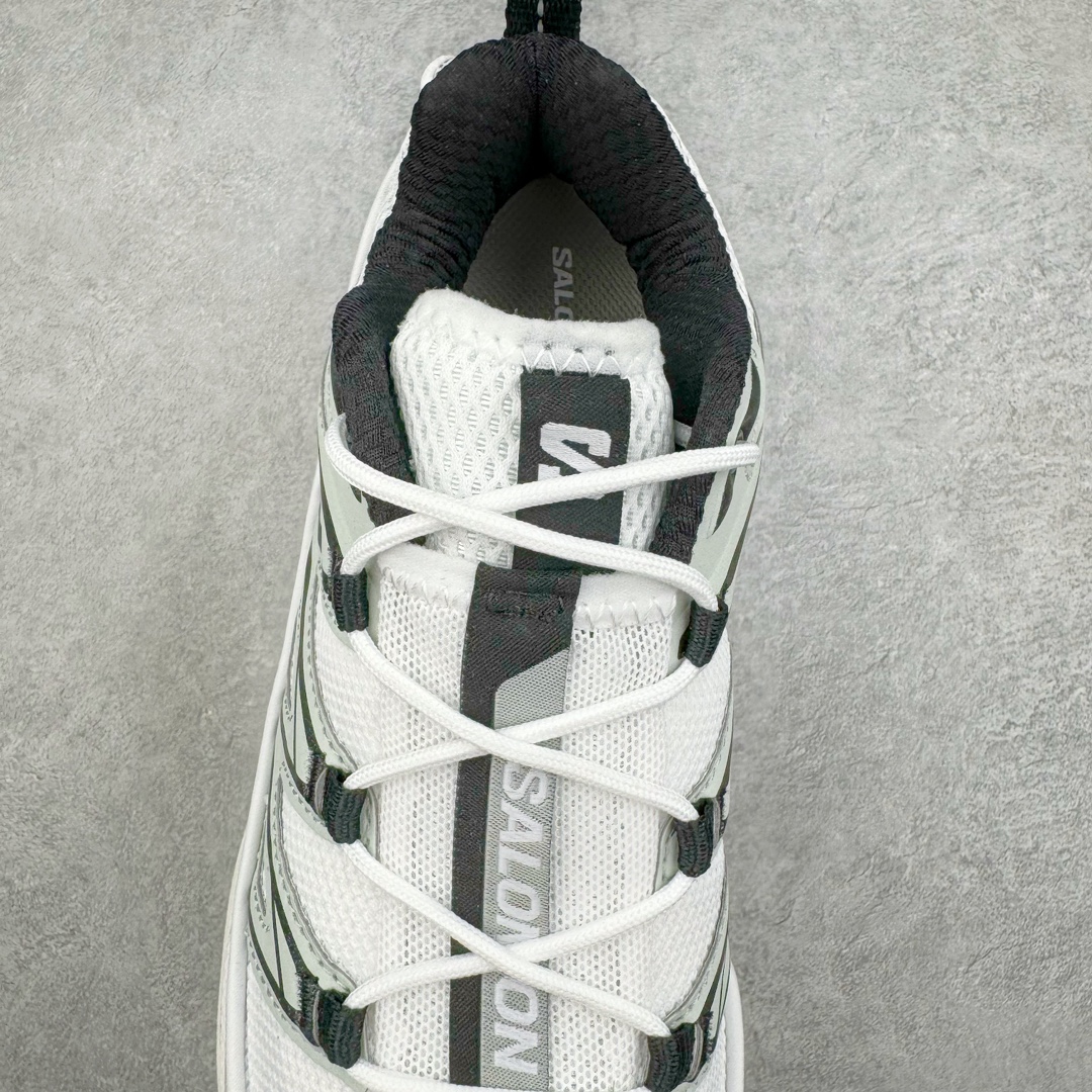 图片[5]-＃绿X Salomon XT-6 萨洛蒙复古潮流户外机能登山跑鞋 纯原外贸平台特供订单 耗时半年巨作 全套原纸板楦头开发 原厂特供网布配套加持 确保原汁原味 完美呈现版型 原档数据独家私模五层组合大底 男女鞋同步官方开发至46.5 原装Ortholite轻量化鞋垫 中底布带钢印编号 原厂TPU锁扣 进口港宝加持 后跟自然饱满 还原公司包裹性 鞋面以“锯齿”状的包裹系统呈现 在基色底之下加入了各种色点缀 将公司的最新技术和时尚前卫的造型融入耐用的长跑款式中 鞋面由 TPU 薄膜制成 并焊接在高耐磨网眼上 使其既时尚又坚固 由 ACS底盘支撑 可增强稳定性和支撑力 以及由橡胶凸耳 Contragrip外底覆盖的 EVA 缓冲中底 旨在应对崎岖的地形 鞋舌上的彩色Salomon 标签、Quicklace 系统以及鞋头、鞋舌和鞋跟上的附加品牌使细节更加完美 让穿着者可以轻松驾驭户外与通勤下的任何运动生活场景 无缝鞋身户外随意纵横 颜值与脚感兼备 出街通勤 绝对非常吸睛 你值得拥有 尺码：36 36.5 37.5 38 38.5 39 40 40.5 41 42 42.5 43 44 44.5 45 46 46.5 注意：偏小1码-选品中心