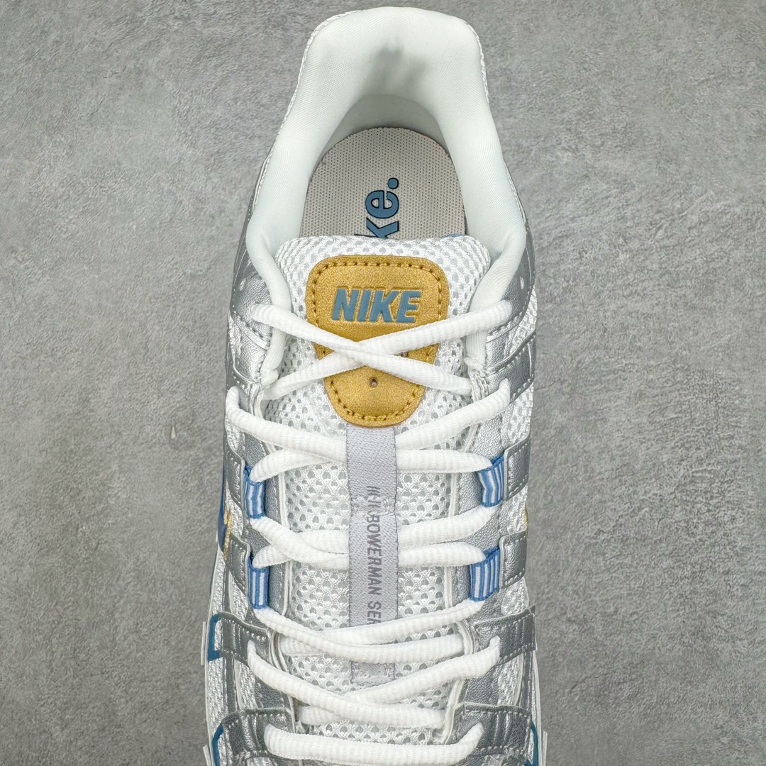 图片[5]-＃HP纯原 NK P-6000 系列低帮复古老爹风休闲运动舒适慢跑鞋 HJ7246-100 购入原鞋原装纸板楦头开发 独家私模四层组合大底 市场唯一正确版本 良心定价 新配色陆续出货 进口三文治网面 融合 Pegasus 过往运动鞋设计 助力 21 世纪早期跑步运动跃升时尚新高度 采用透气网眼布、运动风格线条和耐穿覆面 兼具吸睛外观和舒适感受 中底泡绵以田径赛道为灵感 打造厚实设计 缔造出众缓震性能 尺码：36 36.5 37.5 38 38.5 39 40 40.5 41 42 42.5 43 44 44.5 45 46-选品中心