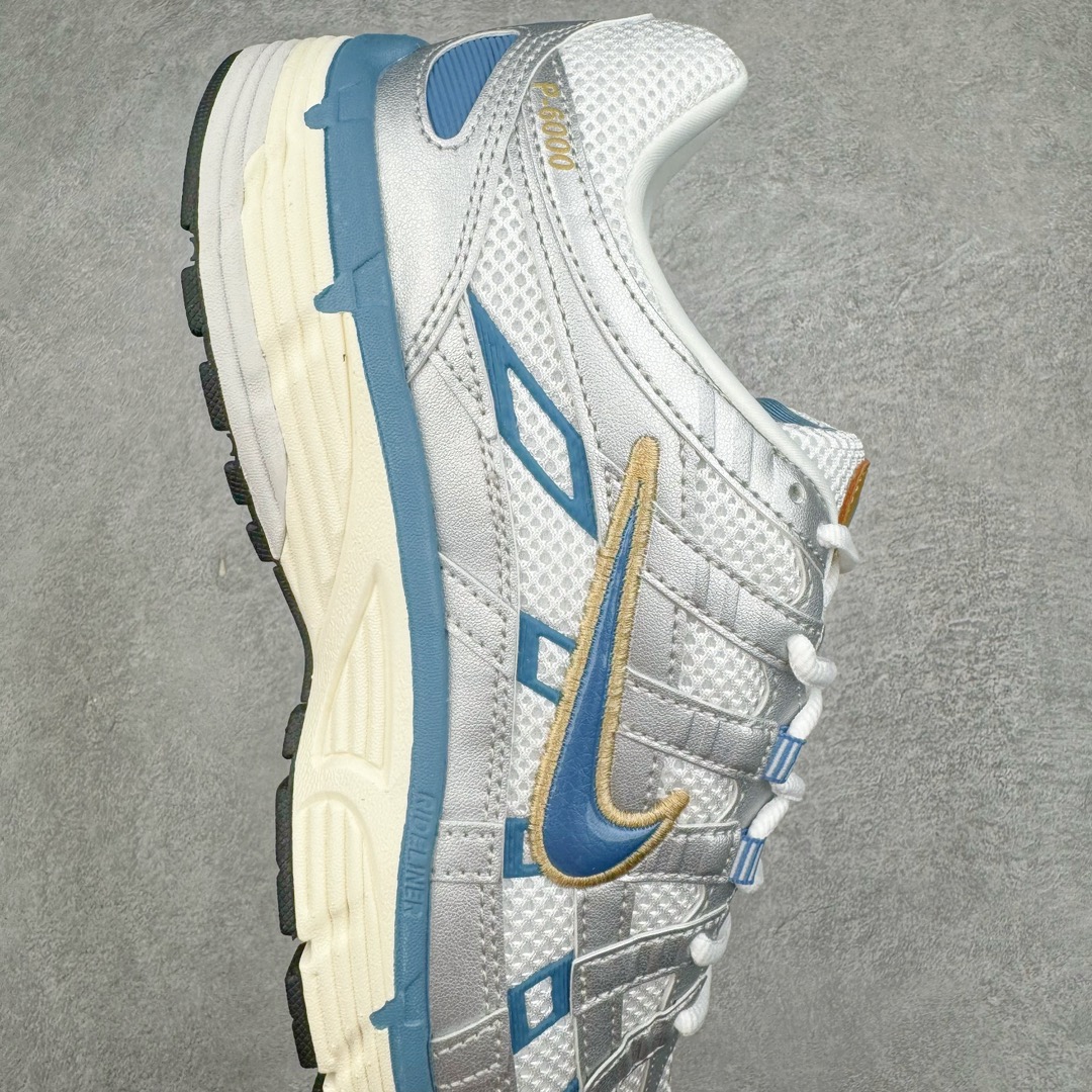 图片[6]-＃HP纯原 NK P-6000 系列低帮复古老爹风休闲运动舒适慢跑鞋 HJ7246-100 购入原鞋原装纸板楦头开发 独家私模四层组合大底 市场唯一正确版本 良心定价 新配色陆续出货 进口三文治网面 融合 Pegasus 过往运动鞋设计 助力 21 世纪早期跑步运动跃升时尚新高度 采用透气网眼布、运动风格线条和耐穿覆面 兼具吸睛外观和舒适感受 中底泡绵以田径赛道为灵感 打造厚实设计 缔造出众缓震性能 尺码：36 36.5 37.5 38 38.5 39 40 40.5 41 42 42.5 43 44 44.5 45 46-选品中心