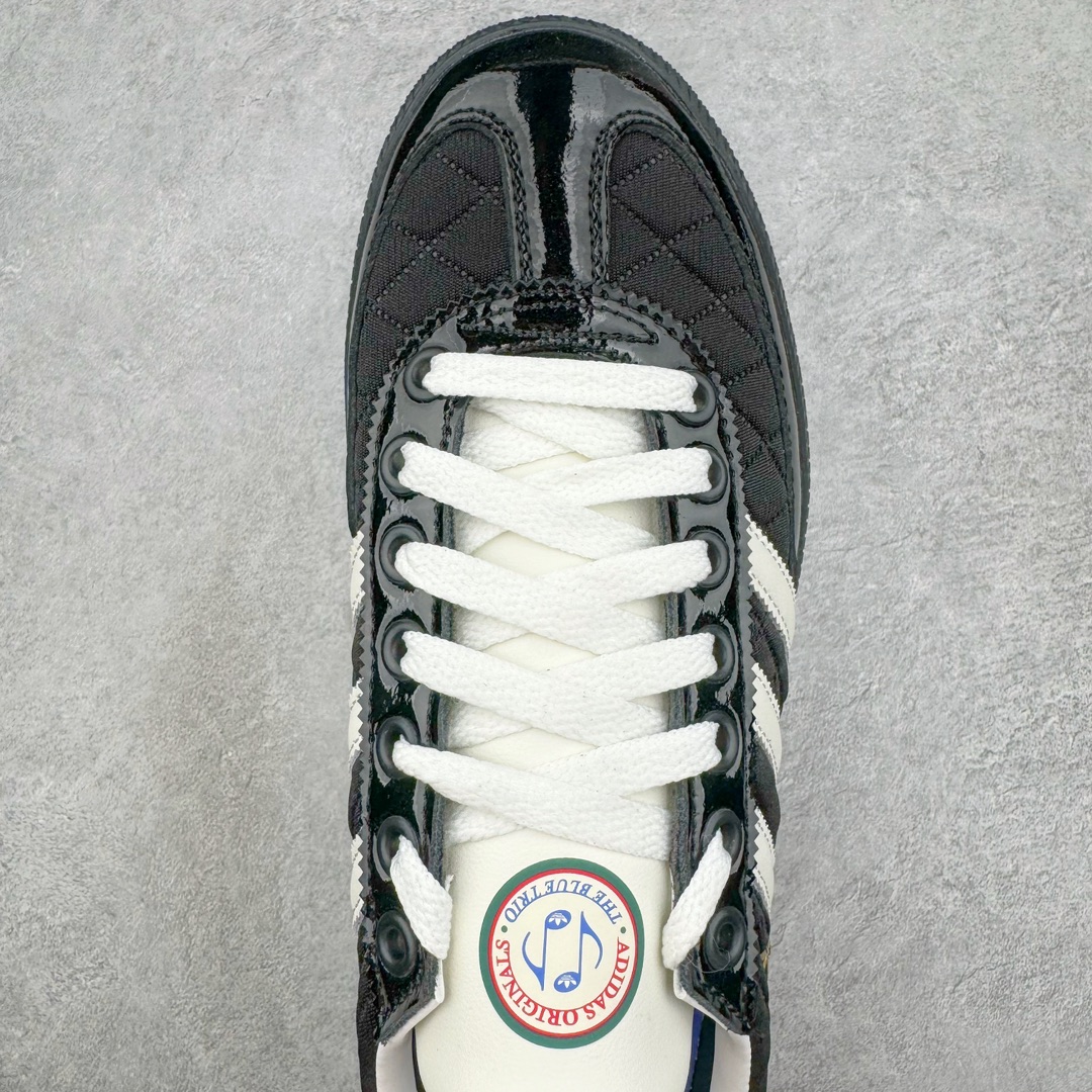 图片[4]-＃S2纯原 AD Originals Handball SPZL 手球运动员系列百搭休闲运动板鞋 JP5669 口碑大厂出品 品控大底版型不断改良更新 原厂皮料 原装过验内外标加持 全套原纸板楦头开发 确保原汁原味 完美呈现桑巴版型 一比一鞋头弧度高度鞋身弧度 数据细节工艺流程均保持一致 这款来自阿迪达斯的这款HANDBALL SPZL前身是一双手球运动鞋 这一次拿来复刻 所以鞋面的主要色彩选用了黑色 鞋面外侧除了Spezial字母之外还有三叶草标志 Handball SPZL作为复古手球训练鞋与作为室内足球鞋的Samba有着异曲同工之处 但是质感更为出众的鞋身以及丰富的配色选择比起Samba来讲可以说是更胜一筹了 尺码：36 36⅔ 37⅓ 38 38⅔ 39⅓ 40 40⅔ 41⅓ 42 42⅔ 43⅓ 44 45-选品中心