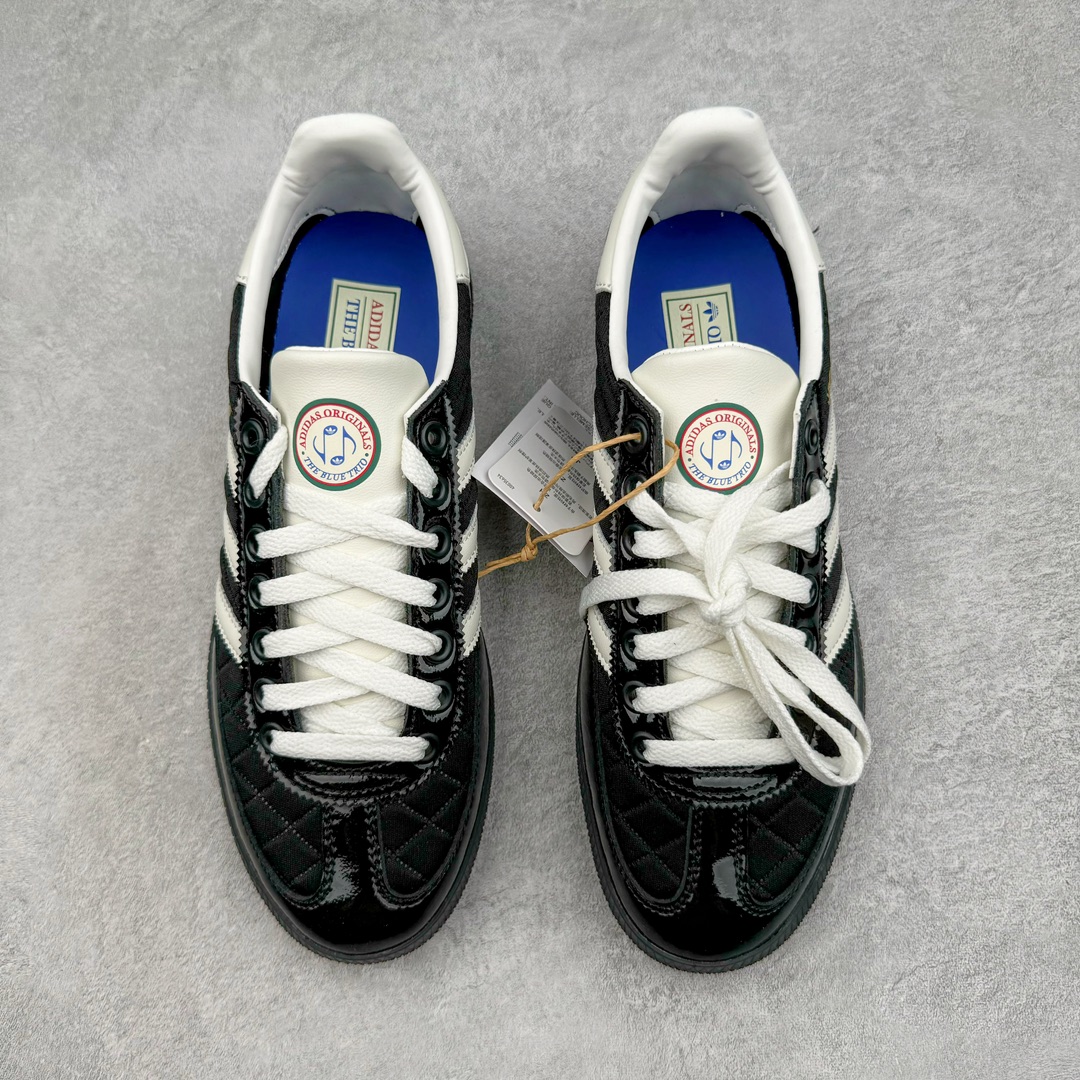 图片[2]-＃S2纯原 AD Originals Handball SPZL 手球运动员系列百搭休闲运动板鞋 JP5669 口碑大厂出品 品控大底版型不断改良更新 原厂皮料 原装过验内外标加持 全套原纸板楦头开发 确保原汁原味 完美呈现桑巴版型 一比一鞋头弧度高度鞋身弧度 数据细节工艺流程均保持一致 这款来自阿迪达斯的这款HANDBALL SPZL前身是一双手球运动鞋 这一次拿来复刻 所以鞋面的主要色彩选用了黑色 鞋面外侧除了Spezial字母之外还有三叶草标志 Handball SPZL作为复古手球训练鞋与作为室内足球鞋的Samba有着异曲同工之处 但是质感更为出众的鞋身以及丰富的配色选择比起Samba来讲可以说是更胜一筹了 尺码：36 36⅔ 37⅓ 38 38⅔ 39⅓ 40 40⅔ 41⅓ 42 42⅔ 43⅓ 44 45-选品中心