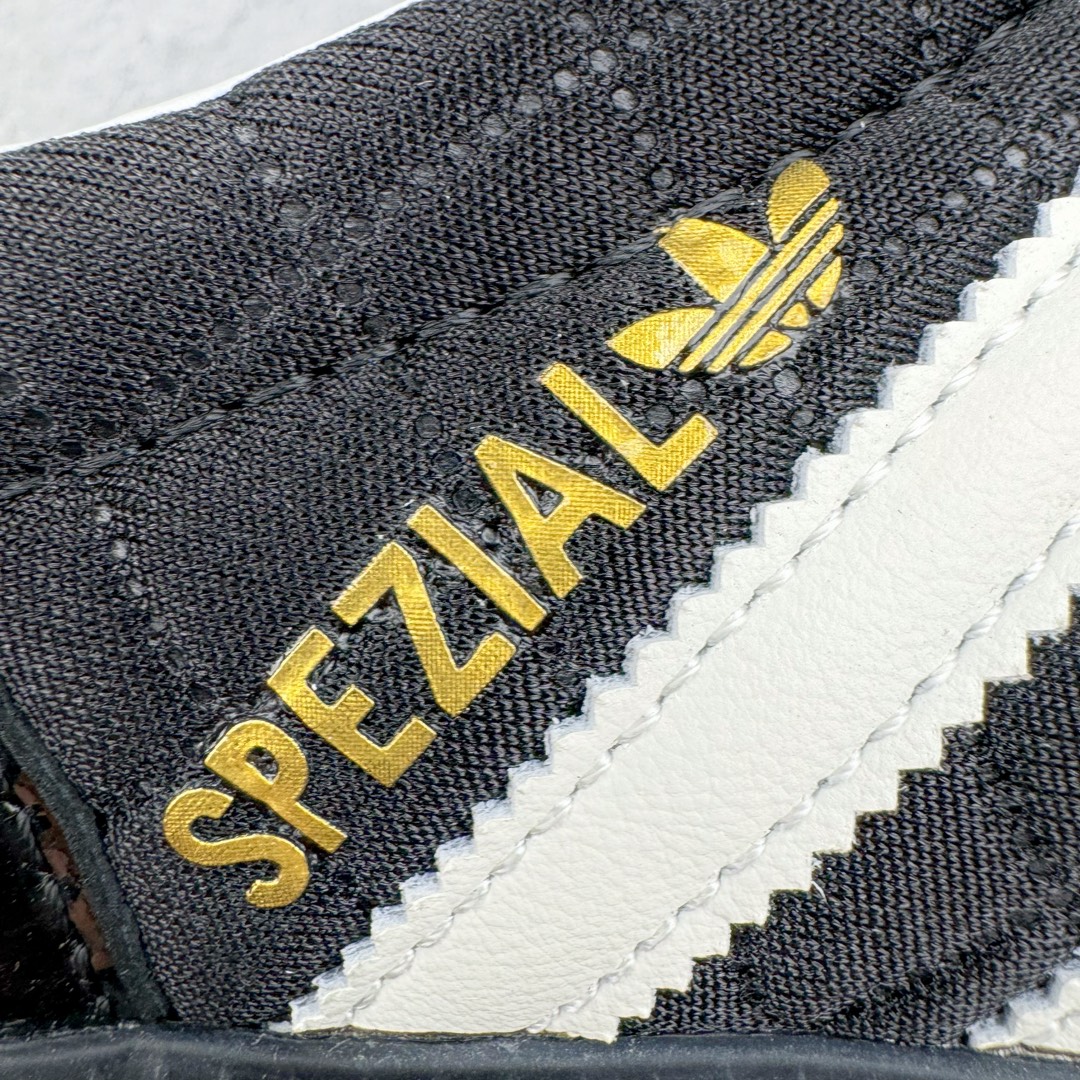 图片[17]-＃S2纯原 AD Originals Handball SPZL 手球运动员系列百搭休闲运动板鞋 JP5669 口碑大厂出品 品控大底版型不断改良更新 原厂皮料 原装过验内外标加持 全套原纸板楦头开发 确保原汁原味 完美呈现桑巴版型 一比一鞋头弧度高度鞋身弧度 数据细节工艺流程均保持一致 这款来自阿迪达斯的这款HANDBALL SPZL前身是一双手球运动鞋 这一次拿来复刻 所以鞋面的主要色彩选用了黑色 鞋面外侧除了Spezial字母之外还有三叶草标志 Handball SPZL作为复古手球训练鞋与作为室内足球鞋的Samba有着异曲同工之处 但是质感更为出众的鞋身以及丰富的配色选择比起Samba来讲可以说是更胜一筹了 尺码：36 36⅔ 37⅓ 38 38⅔ 39⅓ 40 40⅔ 41⅓ 42 42⅔ 43⅓ 44 45-选品中心