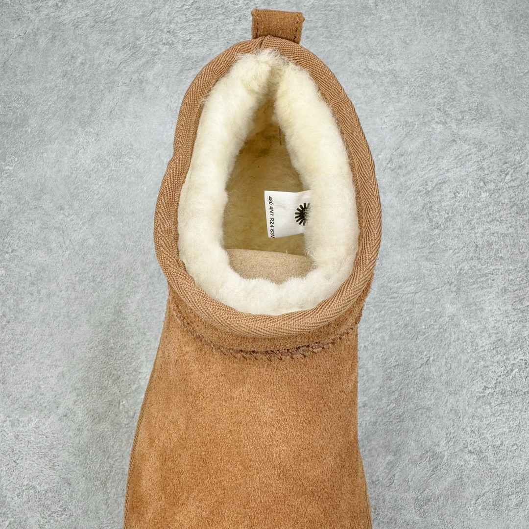 图片[5]-＃GX UGG 5092-H 经典秋冬羊皮毛一体雪地靴 全鞋采用ZP同厂 隆丰A级澳洲进口羊皮毛一体 品牌代工厂生产线 完全遵循ZP工艺流程 代工厂原厂版师 秉承无原鞋不开发选择 注重每一处细节 市面最正版型 TREADLITE\\\”轻翼\\\”科技外底 轻便/耐用/柔韧/桩型【售后郑重承诺】一个月内若出现重大脱胶/断底等质量问题 直接为您换新！尺码：35 36 37 38 39 40-选品中心