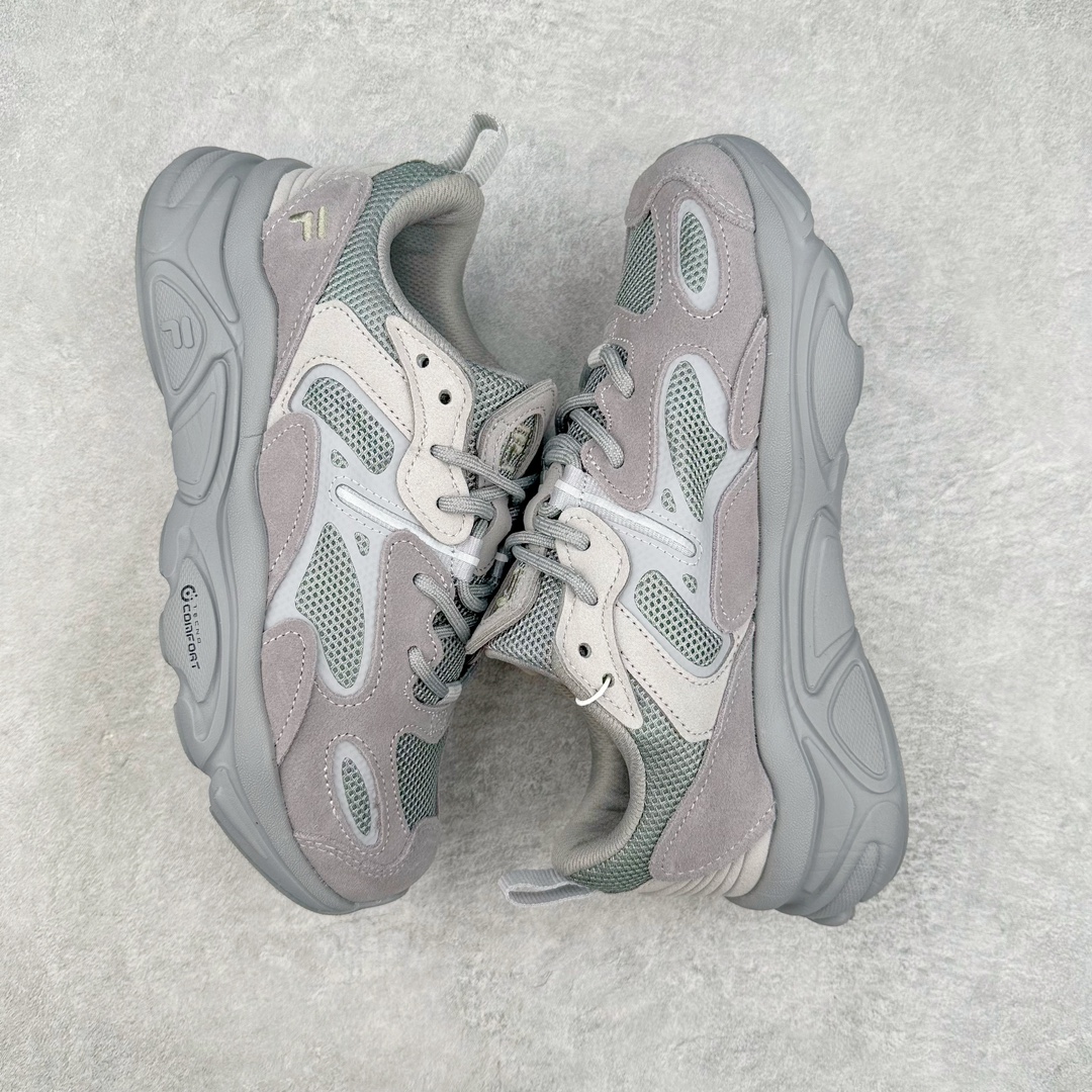 图片[3]-FILA SKIIPPER 斐乐火星2.0减震防滑网面老爹鞋 复古风重现 原鞋开版定制 正品同步鞋材 皮革拼接麂皮 搭配透气网布 主打复古潮流 白粉紫撞色设计 视觉冲击十足 超厚EVA软底设计 轻量舒适脚感 附带内增高效果 妥妥仙女款 完美上脚体验 女神必入单品 强烈推荐 尺码：35.5 36 36.5 37.5 38 38.5 39 40 40.5 41 42 42.5 43 44 44.5 45 45.5-选品中心