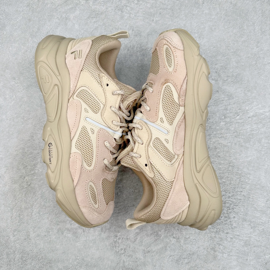 图片[3]-FILA SKIIPPER 斐乐火星2.0减震防滑网面老爹鞋 复古风重现 原鞋开版定制 正品同步鞋材 皮革拼接麂皮 搭配透气网布 主打复古潮流 白粉紫撞色设计 视觉冲击十足 超厚EVA软底设计 轻量舒适脚感 附带内增高效果 妥妥仙女款 完美上脚体验 女神必入单品 强烈推荐 尺码：35.5 36 36.5 37.5 38 38.5 39 40 40.5 41 42 42.5 43 44 44.5 45 45.5-选品中心