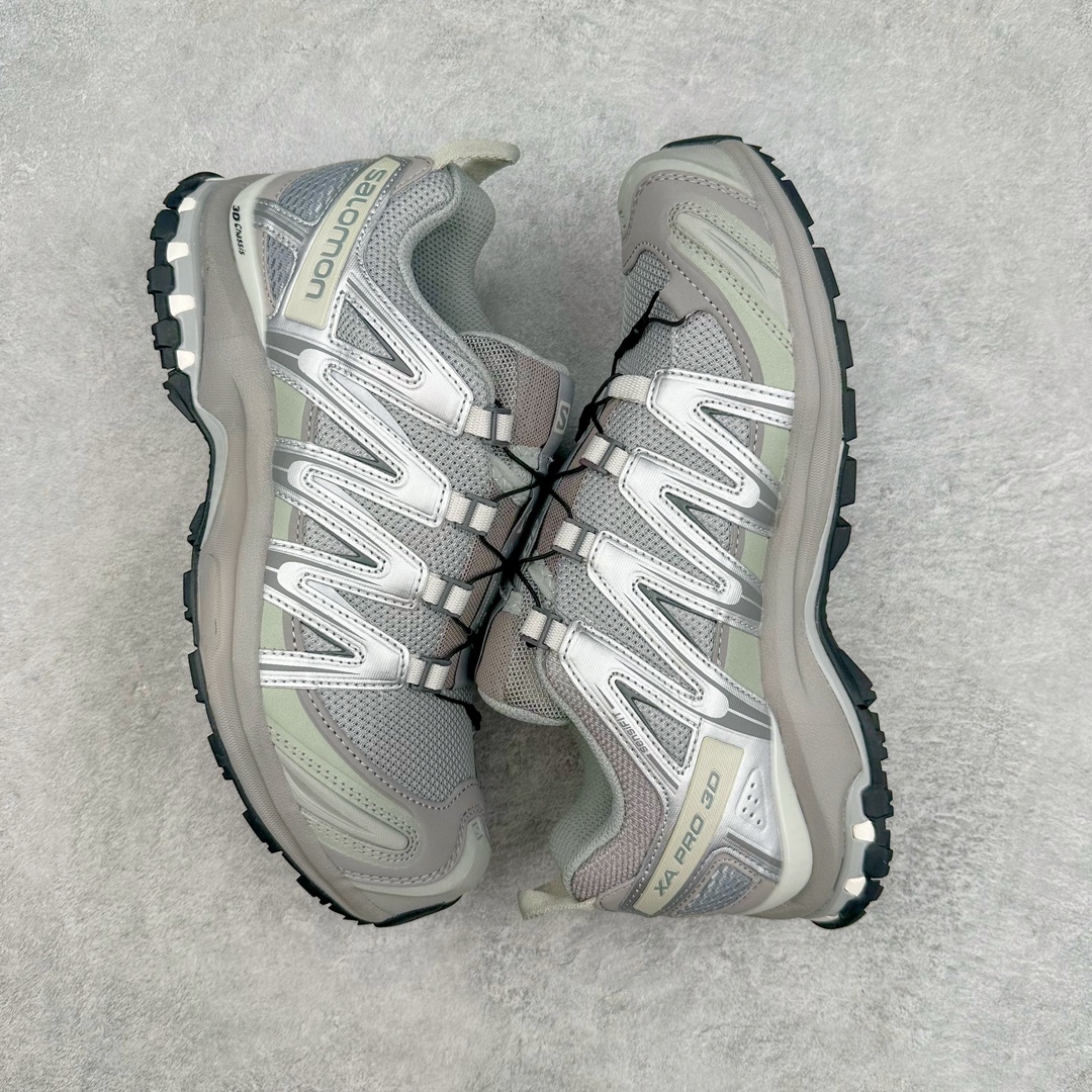 图片[3]-＃B版 SALOMON XA Pro 3D ADV 萨洛蒙潮流越野机能户外功能鞋 纯原外贸平台特供订单 耗时半年巨作 全套原纸板楦头开发 原厂特供网布配套加持 确保原汁原味 完美呈现版型 原档数据独家私模五层组合大底 原装Ortholite轻量化鞋垫 中底布带钢印编号 原厂TPU锁扣 进口港宝加持 后跟自然饱满 还原公司包裹性 鞋面采用SENSIFT贴合技术 全方位贴合包裹脚型 鞋跟部鞋底牵引设计 提供强大的抓地性能 更适应野外崎岖不平的道路 其3D ADVANCED CHASSIS底盘 材料轻量大化 钉齿设计更具稳定性 防护性 鞋底易磨损区运用CONTAGRIP高耐磨材料 应对城市硬质路面长距离跑考验 尺码：36 36.5 37.5 38 38.5 39 40 40.5 41 42 42.5 43 44 44.5 45 46.5-选品中心