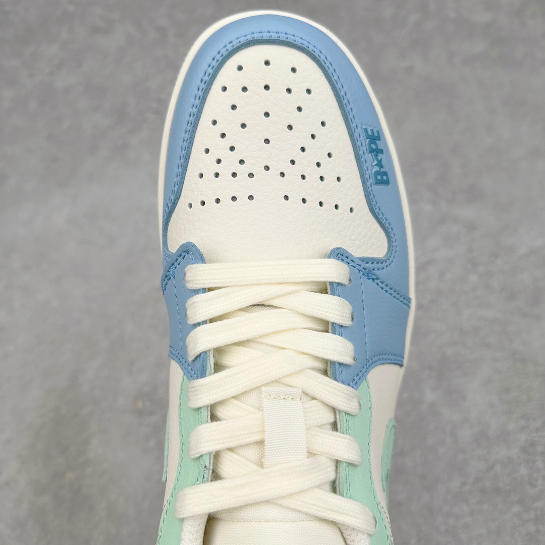 图片[4]-Air Jordan AJ1 Low 低帮系列定制配色 JJ8688-006 原厂内置气垫魔块 A模大底 头层小牛皮 鞋舌AJ原厂专用牛津布+AJ专用反口珍珠布+原厂无杂质高弹内里海棉+特殊封边弹力鞋带 尺码：36 36.5 37.5 38 38.5 39 40 40.5 41 42 42.5 43 44 44.5 45 46-选品中心