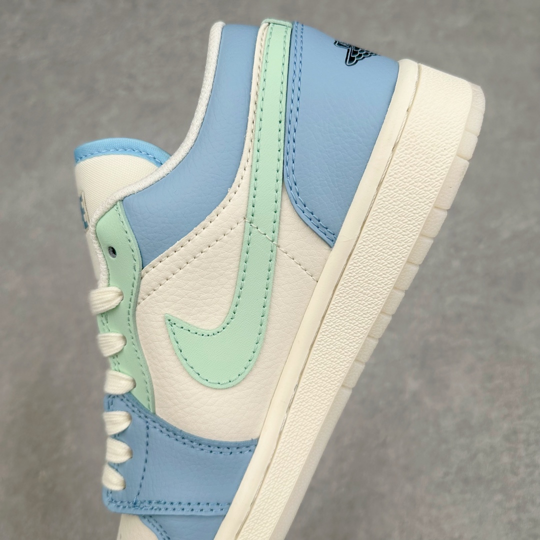 图片[7]-Air Jordan AJ1 Low 低帮系列定制配色 JJ8688-006 原厂内置气垫魔块 A模大底 头层小牛皮 鞋舌AJ原厂专用牛津布+AJ专用反口珍珠布+原厂无杂质高弹内里海棉+特殊封边弹力鞋带 尺码：36 36.5 37.5 38 38.5 39 40 40.5 41 42 42.5 43 44 44.5 45 46-选品中心