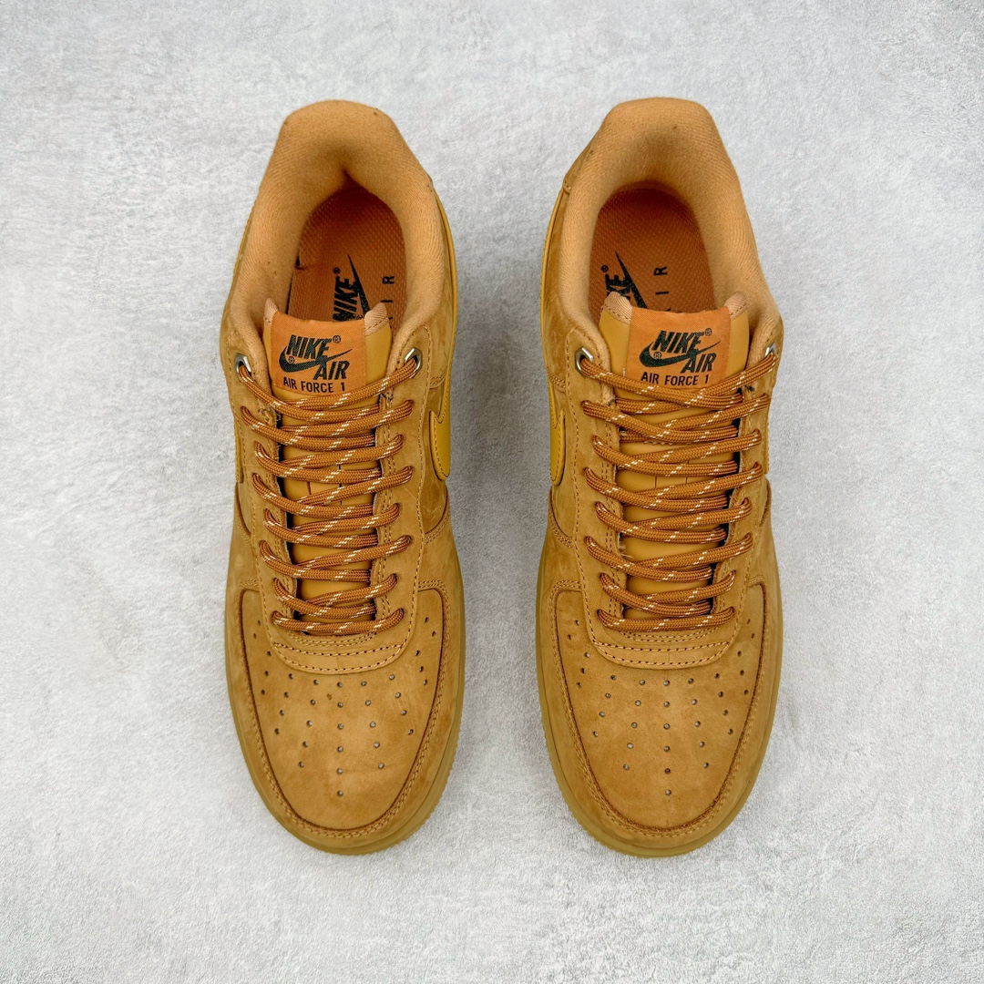 图片[2]-＃纯原福利 贝利原厂皮 NK Air Force 1 Low 07 LV8 \\\”Wheat Flax\\\” 空军一号低帮 小麦色 CJ9179-200 全鞋电脑针车 工整有序 原厂港宝加持完美还原灵魂版型 原盒原配从里到外百分百还原 原厂全头层原厂皮料 原标原盒 内置Sole气垫 中底白色背胶 中底划线 已经无限的接近公司 原厂楦头 原厂刺绣 后跟弧度修正 正确中底四线防伪 尺码：35.5 36 36.5 37.5 38 38.5 39 40 40.5 41 42 42.5 43 44 44.5 45 46 47.5-选品中心