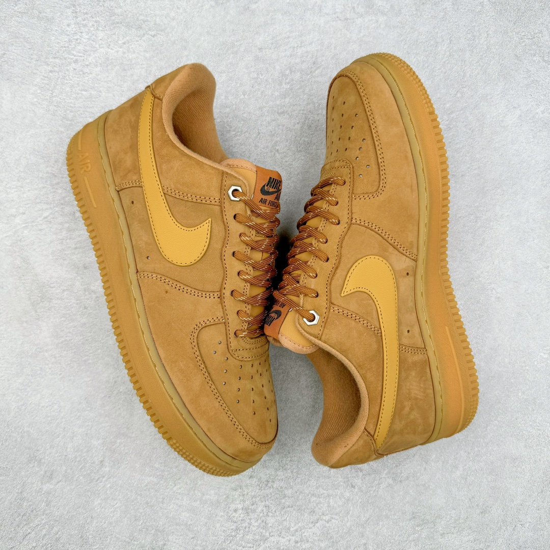 图片[3]-＃纯原福利 贝利原厂皮 NK Air Force 1 Low 07 LV8 \\\”Wheat Flax\\\” 空军一号低帮 小麦色 CJ9179-200 全鞋电脑针车 工整有序 原厂港宝加持完美还原灵魂版型 原盒原配从里到外百分百还原 原厂全头层原厂皮料 原标原盒 内置Sole气垫 中底白色背胶 中底划线 已经无限的接近公司 原厂楦头 原厂刺绣 后跟弧度修正 正确中底四线防伪 尺码：35.5 36 36.5 37.5 38 38.5 39 40 40.5 41 42 42.5 43 44 44.5 45 46 47.5-选品中心