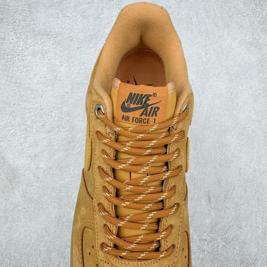 图片[5]-＃纯原福利 贝利原厂皮 NK Air Force 1 Low 07 LV8 \\\”Wheat Flax\\\” 空军一号低帮 小麦色 CJ9179-200 全鞋电脑针车 工整有序 原厂港宝加持完美还原灵魂版型 原盒原配从里到外百分百还原 原厂全头层原厂皮料 原标原盒 内置Sole气垫 中底白色背胶 中底划线 已经无限的接近公司 原厂楦头 原厂刺绣 后跟弧度修正 正确中底四线防伪 尺码：35.5 36 36.5 37.5 38 38.5 39 40 40.5 41 42 42.5 43 44 44.5 45 46 47.5-选品中心