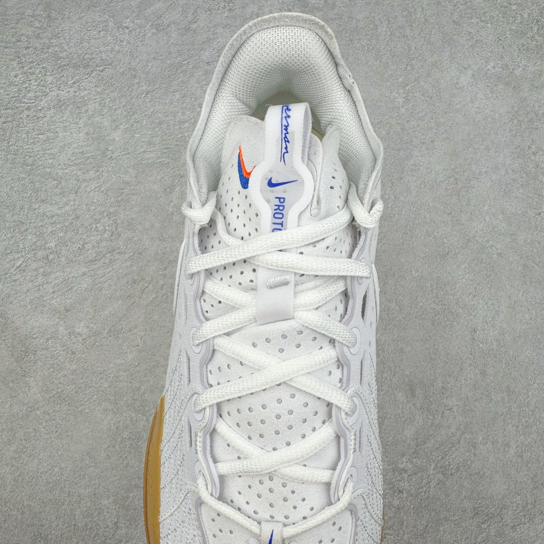 图片[5]-＃JC纯原 NK Air Zoom G.T.Cut 3.0 EP 新款实战低帮篮球鞋 巴黎奥运会 白蓝橙 HJ8206-100 一个月返厂/换新售后服务 支持各种实战 全套原纸板楦头开发 独家原档数据私模唯一正确8层组合大底 全新GT Cut 3.0 全掌搭载了 ZoomX 泡棉 使得整双鞋在缓震表现上可谓相当优秀 拥有着顶级科技配置的同时 颜值设计也非常可观 整体鞋型仍然保留了前低后高的设计 G.T. Cut 传统的突进极速突破的感觉 鞋头麂皮材质和 NK Flywire 飞线工艺 相对来说包裹感更好了 必备的TPU 支撑片 两侧 Swoosh 的透气孔设计 起到散热透气的作用 鞋舌采用类似跑鞋的半开叉式设计 搭配鞋带既可以提升包裹感 又降低了运动中鞋舌乱跑的可能性 鞋子内里填充相当厚实 避免掉跟 尺码：36 36.5 37.5 38 38.5 39 40 40.5 41 42 42.5 43 44 44.5 45 45.5 46 47 47.5 48.5-选品中心