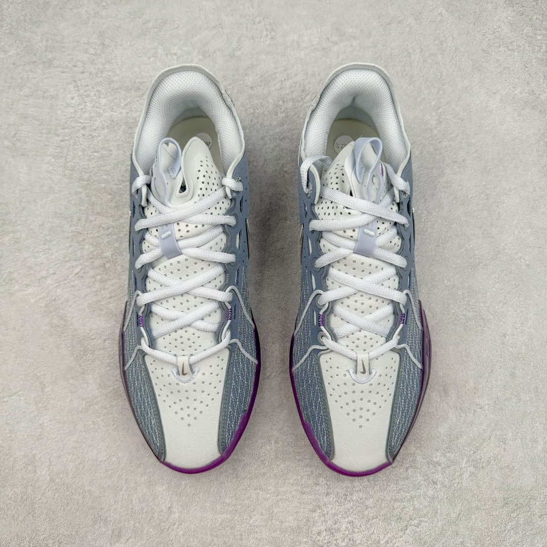 图片[2]-＃JC纯原 NK Air Zoom G.T.Cut 3.0 EP 新款实战低帮篮球鞋 灰紫 DV2918-400 一个月返厂/换新售后服务 支持各种实战 全套原纸板楦头开发 独家原档数据私模唯一正确8层组合大底 全新GT Cut 3.0 全掌搭载了 ZoomX 泡棉 使得整双鞋在缓震表现上可谓相当优秀 拥有着顶级科技配置的同时 颜值设计也非常可观 整体鞋型仍然保留了前低后高的设计 G.T. Cut 传统的突进极速突破的感觉 鞋头麂皮材质和 NK Flywire 飞线工艺 相对来说包裹感更好了 必备的TPU 支撑片 两侧 Swoosh 的透气孔设计 起到散热透气的作用 鞋舌采用类似跑鞋的半开叉式设计 搭配鞋带既可以提升包裹感 又降低了运动中鞋舌乱跑的可能性 鞋子内里填充相当厚实 避免掉跟 尺码：36 36.5 37.5 38 38.5 39 40 40.5 41 42 42.5 43 44 44.5 45 45.5 46 47 47.5 48.5-选品中心