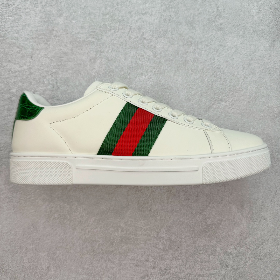 经典高奢古驰GUCCI古驰 Ace Embroidered Low-Top拼色刺绣系列低帮潮流百搭休闲板鞋 市售最强顶级几率混卖版本 全网首发Gucci古驰小蜜蜂 附送原装一致鞋舌仿磨环保纸垫全套专柜包装物及配件外盒标和鞋底嵌入核心防伪芯片感应装置 秒杀市面任何版本意大利进口超软小牛皮+同源出厂真丝绸防尘鞋套袋原装雪梨形超软沙绒纸团高工艺无缝细空胶技术 贴楦误差0.05mm 鞋底采用固特异内外锁死工艺 最大限度弯折永不开胶 原鞋一致效果环保无味❗ 尺码：35 36 37 38 39 40 41 42 43 44-选品中心