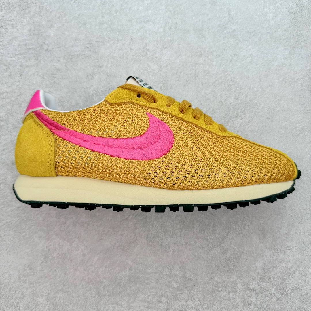 ＃KZ纯原 Stussy x NK Roshe Run LD-1000 舒适百搭防滑耐磨低帮休闲跑步鞋男女同款 斯图西联名 棕粉 FQ5369-700 以其中白蓝色款式为例 设计师将白色作为底色 使用蓝色点缀两侧 NK Swoosh 提升视觉层次感的同时还进一步丰富色彩体系 材质方面更是尽显复古气质 全鞋采用大面积网眼面料设计 再在鞋头位置搭配上一大块绒面革 塑造出出色质感以及良好的透气性能 细节上 最醒目的便是两侧精致的Swoosh 点明品牌身份 此外鞋舌上出现的 Stussy 手绘涂鸦字体同样格外亮眼 不仅如此 鞋款后跟上还有 Stussy 字样 Logo 再次点题 彰显出该鞋款特有的联名属性 尺码：36 36.5 37.5 38 38.5 39 40 40.5 41 42 42.5 43 44 44.5 45 46-选品中心