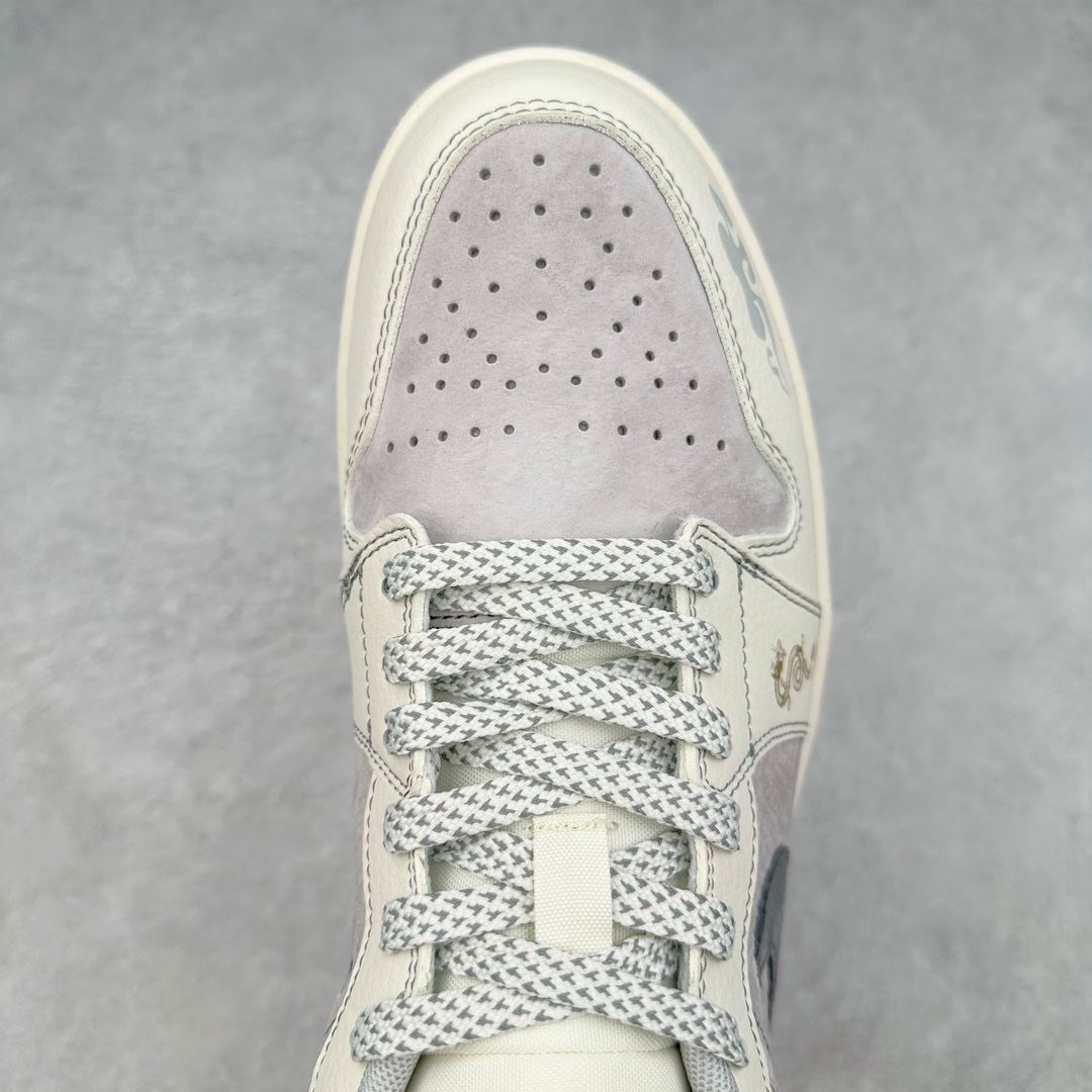 图片[4]-Air Jordan AJ1 Low 低帮系列定制配色 SJ9950-041 原厂内置气垫魔块 A模大底 头层小牛皮 鞋舌AJ原厂专用牛津布+AJ专用反口珍珠布+原厂无杂质高弹内里海棉+特殊封边弹力鞋带 尺码：36 36.5 37.5 38 38.5 39 40 40.5 41 42 42.5 43 44 44.5 45 46-选品中心