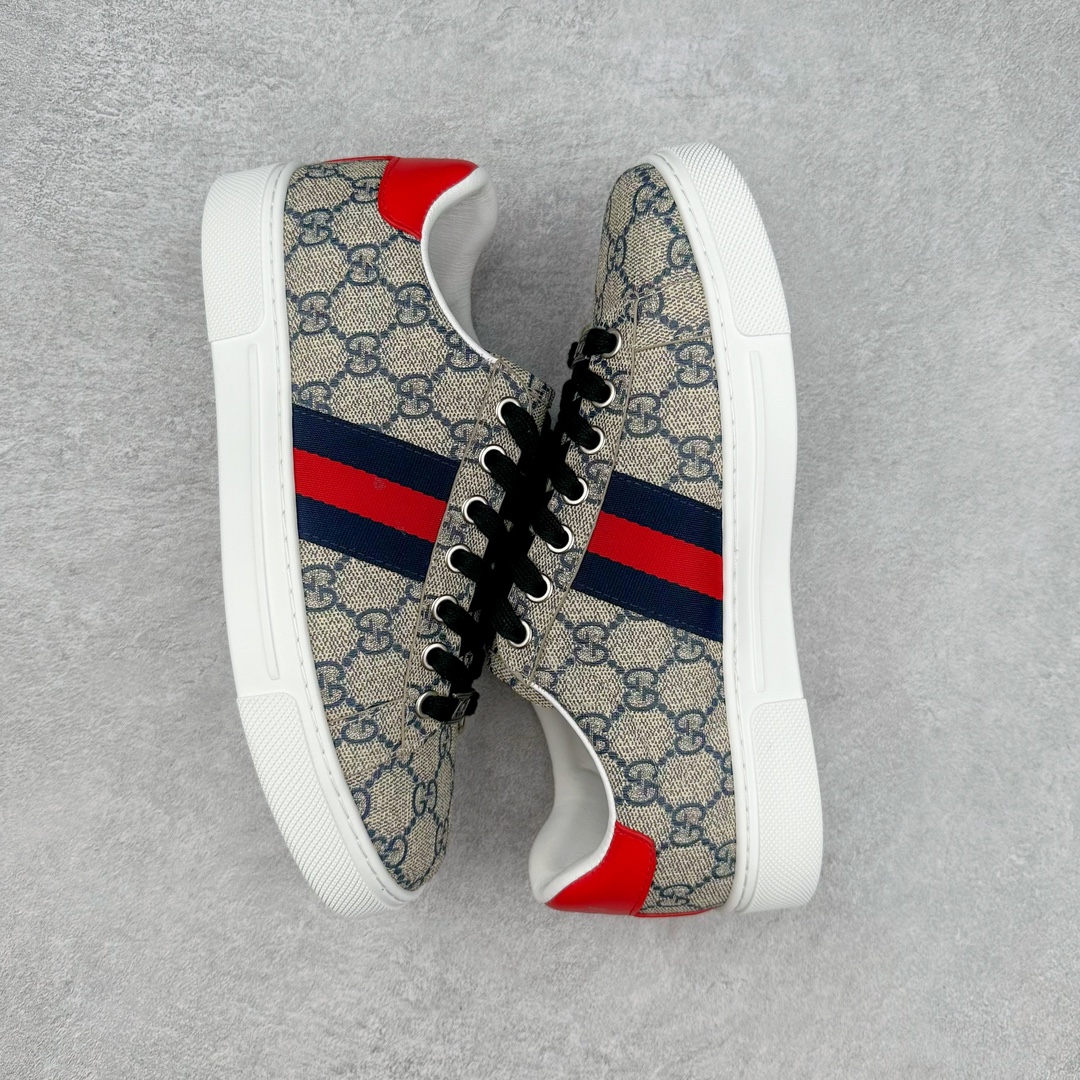 图片[3]-经典高奢古驰GUCCI古驰 Ace Embroidered Low-Top拼色刺绣系列低帮潮流百搭休闲板鞋 市售最强顶级几率混卖版本 全网首发Gucci古驰小蜜蜂 附送原装一致鞋舌仿磨环保纸垫全套专柜包装物及配件外盒标和鞋底嵌入核心防伪芯片感应装置 秒杀市面任何版本意大利进口超软小牛皮+同源出厂真丝绸防尘鞋套袋原装雪梨形超软沙绒纸团高工艺无缝细空胶技术 贴楦误差0.05mm 鞋底采用固特异内外锁死工艺 最大限度弯折永不开胶 原鞋一致效果环保无味❗ 尺码：35 36 37 38 39 40 41 42 43 44-选品中心
