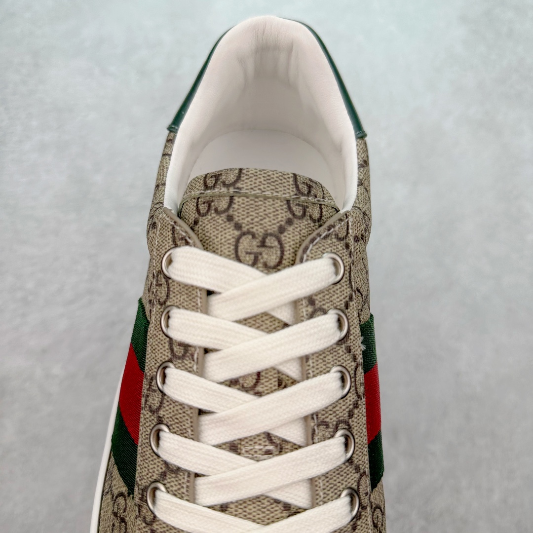 图片[5]-经典高奢古驰GUCCI古驰 Ace Embroidered Low-Top拼色刺绣系列低帮潮流百搭休闲板鞋 市售最强顶级几率混卖版本 全网首发Gucci古驰小蜜蜂 附送原装一致鞋舌仿磨环保纸垫全套专柜包装物及配件外盒标和鞋底嵌入核心防伪芯片感应装置 秒杀市面任何版本意大利进口超软小牛皮+同源出厂真丝绸防尘鞋套袋原装雪梨形超软沙绒纸团高工艺无缝细空胶技术 贴楦误差0.05mm 鞋底采用固特异内外锁死工艺 最大限度弯折永不开胶 原鞋一致效果环保无味❗ 尺码：35 36 37 38 39 40 41 42 43 44-选品中心