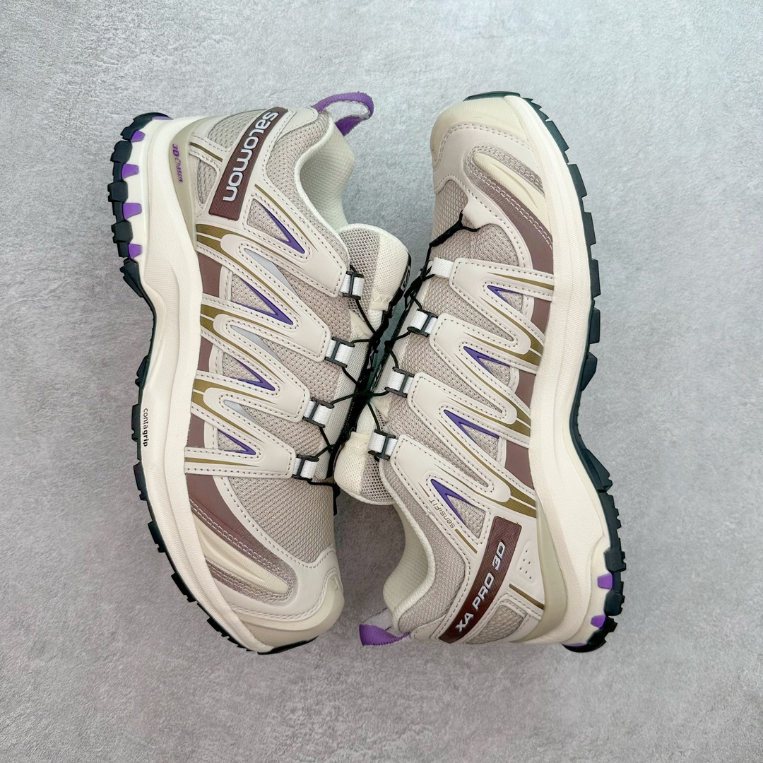 图片[3]-＃B版 SALOMON XA Pro 3D ADV 萨洛蒙潮流越野机能户外功能鞋 纯原外贸平台特供订单 耗时半年巨作 全套原纸板楦头开发 原厂特供网布配套加持 确保原汁原味 完美呈现版型 原档数据独家私模五层组合大底 原装Ortholite轻量化鞋垫 中底布带钢印编号 原厂TPU锁扣 进口港宝加持 后跟自然饱满 还原公司包裹性 鞋面采用SENSIFT贴合技术 全方位贴合包裹脚型 鞋跟部鞋底牵引设计 提供强大的抓地性能 更适应野外崎岖不平的道路 其3D ADVANCED CHASSIS底盘 材料轻量大化 钉齿设计更具稳定性 防护性 鞋底易磨损区运用CONTAGRIP高耐磨材料 应对城市硬质路面长距离跑考验 尺码：36 36.5 37.5 38 38.5 39 40 40.5 41 42 42.5 43 44 44.5 45 46.5-选品中心