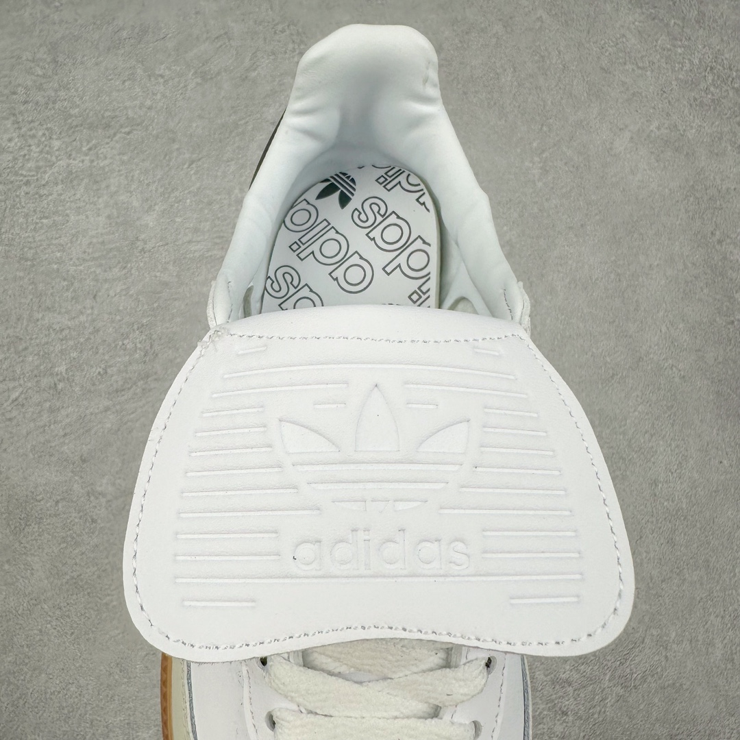 图片[5]-AD Original Samba OG 复古经典轻便板鞋 IG4279 这款桑巴鞋展示了高质量的工艺 带有装饰的超锁缝制和无缝的手感 柔软、柔软的皮革造型和标志性的3条纹完成了精致的外观 正规合身鞋带 鞋面上有绒面鞋垫 橡胶鞋底 享受正畸套筒软感 自50年代首次亮相以来就一直在赢得粉丝的青睐 尺码：36 36.5 37.5 38 38.5 39 40 40.5 41 42 42.5 43 44 44.5 45-选品中心