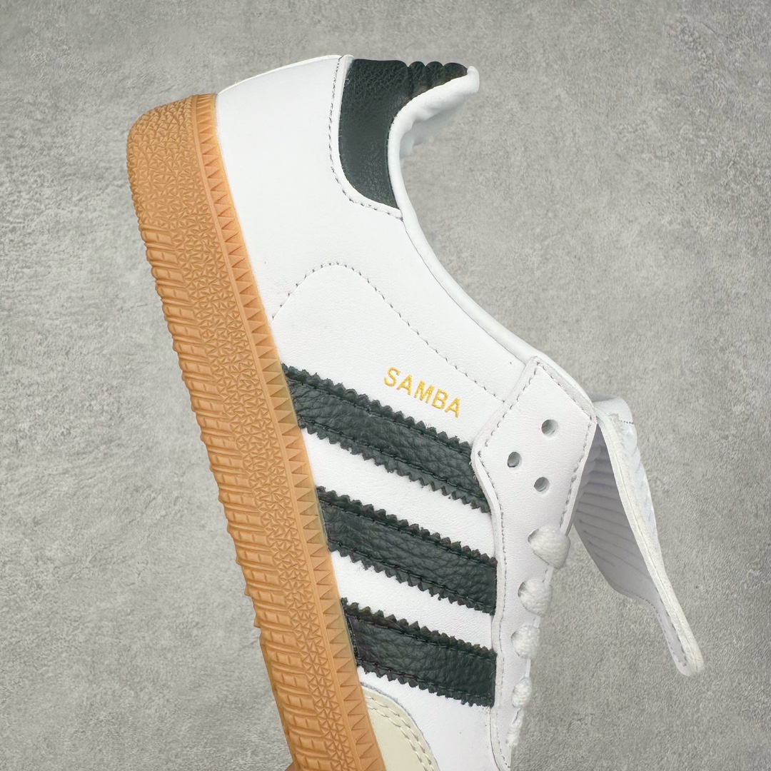 图片[6]-AD Original Samba OG 复古经典轻便板鞋 IG4279 这款桑巴鞋展示了高质量的工艺 带有装饰的超锁缝制和无缝的手感 柔软、柔软的皮革造型和标志性的3条纹完成了精致的外观 正规合身鞋带 鞋面上有绒面鞋垫 橡胶鞋底 享受正畸套筒软感 自50年代首次亮相以来就一直在赢得粉丝的青睐 尺码：36 36.5 37.5 38 38.5 39 40 40.5 41 42 42.5 43 44 44.5 45-选品中心