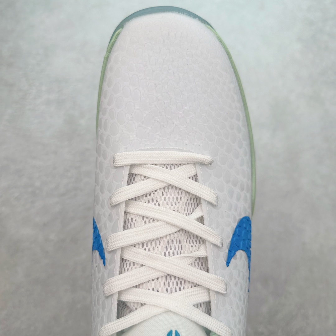 图片[4]-NK Zoom Kobe 6 科比六代 CW2190-402 采用了复合式的鞋面 内层为透气网面 中层加载Fly wire科技 而外层则用聚氨酯岛状结构塑造出非常逼真的蛇麟纹路 多层的鞋面结构带来了更好的透气性和更有针对性的保护 加入了双层记忆海绵鞋垫 可根据球员脚形自动调节以提高合脚度 使脚感更加柔软舒适 赋予球员非一般的球场舒适感受 尺码：40 40.5 41 42 42.5 43 44 44.5 45 46-选品中心