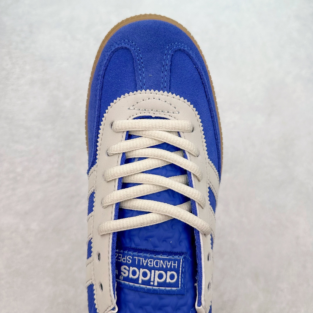 图片[4]-AD Originals Handball SPZL 手球运动员系列百搭休闲运动板鞋 JP5278 这款来自阿迪达斯的这款HANDBALL SPZL前身是一双手球运动鞋，这一次拿来复刻，所以鞋面的主要色彩选用了黑色， 鞋面外侧除了Spezial字母之外还有三叶草标志。Handball SPZL作为复古手球训练鞋与作为室内足球鞋的Samba有着异曲同工之处，但是质感更为出众的鞋身以及丰富的配色选择比起Samba来讲可以说是更胜一筹了！尺码：36 36⅔ 37⅓ 38 38⅔ 39⅓ 40 40⅔ 41⅓ 42 42⅔ 43⅓ 44 45-选品中心
