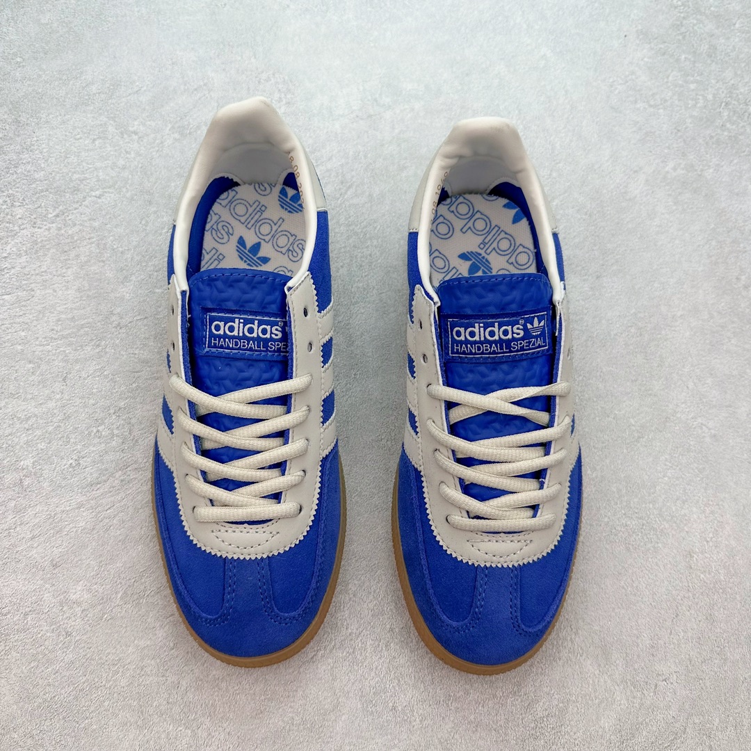 图片[2]-AD Originals Handball SPZL 手球运动员系列百搭休闲运动板鞋 JP5278 这款来自阿迪达斯的这款HANDBALL SPZL前身是一双手球运动鞋，这一次拿来复刻，所以鞋面的主要色彩选用了黑色， 鞋面外侧除了Spezial字母之外还有三叶草标志。Handball SPZL作为复古手球训练鞋与作为室内足球鞋的Samba有着异曲同工之处，但是质感更为出众的鞋身以及丰富的配色选择比起Samba来讲可以说是更胜一筹了！尺码：36 36⅔ 37⅓ 38 38⅔ 39⅓ 40 40⅔ 41⅓ 42 42⅔ 43⅓ 44 45-选品中心