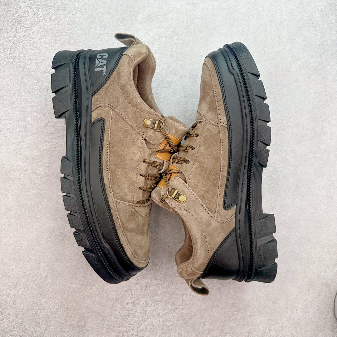 图片[3]-＃特价福利 CAT卡特 硬汉推土机品牌经典百搭户外休闲大黄靴系列 广东大厂品质 24ss秋冬新款 常年主打 时尚潮流搭配 面料釆用意大利进口磨砂牛皮 全鞋真牛皮材料 大底到五金都是代工厂原材料制作 好货不杀猪 首单质量严格把控 全套官网统一包装 今年冬季防寒户外专用 日常随意搭配 型男必备 尺码：38 39 40 41 42 43 44 (偏大一码)-选品中心