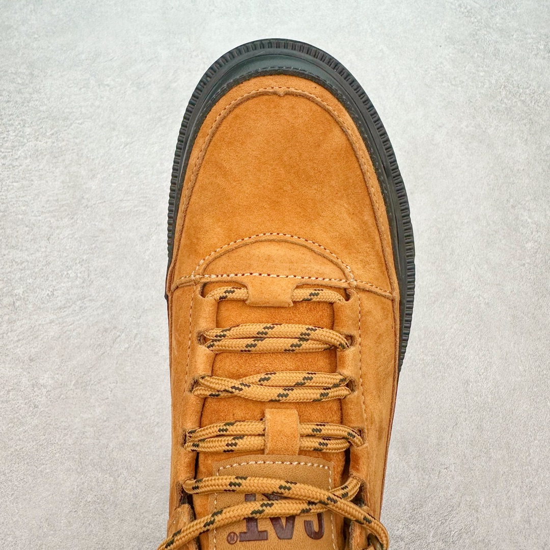 图片[4]-＃特价福利 CAT卡特 硬汉推土机品牌经典百搭户外休闲大黄靴系列 广东大厂品质 24ss秋冬新款 常年主打 时尚潮流搭配 面料釆用意大利进口磨砂牛皮 全鞋真牛皮材料 大底到五金都是代工厂原材料制作 好货不杀猪 首单质量严格把控 全套官网统一包装 今年冬季防寒户外专用 日常随意搭配 型男必备 尺码：38 39 40 41 42 43 44 (偏大一码)-选品中心