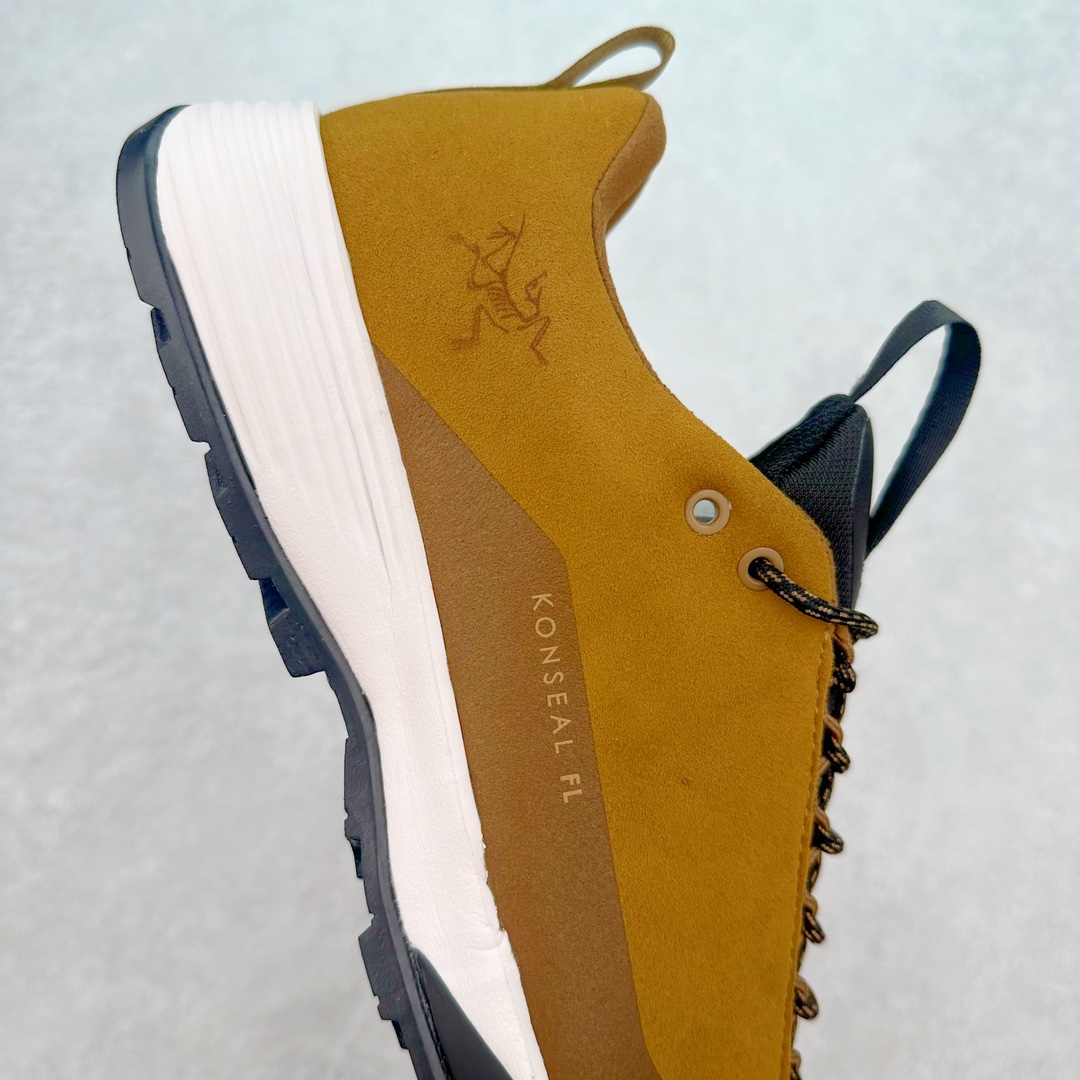 图片[6]-加拿大品牌 始祖鸟·Arcteryx始祖鸟 Konseal Lt 轻量网布防滑轻便耐磨低帮越野跑步鞋 利用先进的技术、更轻但可靠耐用的材料和高度专注的设计流程，我们创造了我们最轻的接近鞋 Konseal LT。它专为在您携带背包和攀爬装备时覆盖崎岖的地面而设计，提供足底支撑和保护、应对不断変化的地形的敏捷性以及 Vibram® Megagrip 外底的自抓地力。内里提供赤足舒适感，鞋跟可平折，因此您可以在系绳或露营时将其作为木屐穿着。尺码：35 36 37 38 39 40 41 42 43 44 45-选品中心