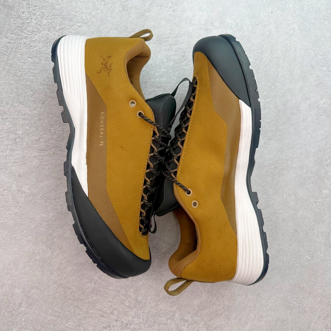 图片[3]-加拿大品牌 始祖鸟·Arcteryx始祖鸟 Konseal Lt 轻量网布防滑轻便耐磨低帮越野跑步鞋 利用先进的技术、更轻但可靠耐用的材料和高度专注的设计流程，我们创造了我们最轻的接近鞋 Konseal LT。它专为在您携带背包和攀爬装备时覆盖崎岖的地面而设计，提供足底支撑和保护、应对不断変化的地形的敏捷性以及 Vibram® Megagrip 外底的自抓地力。内里提供赤足舒适感，鞋跟可平折，因此您可以在系绳或露营时将其作为木屐穿着。尺码：35 36 37 38 39 40 41 42 43 44 45-选品中心