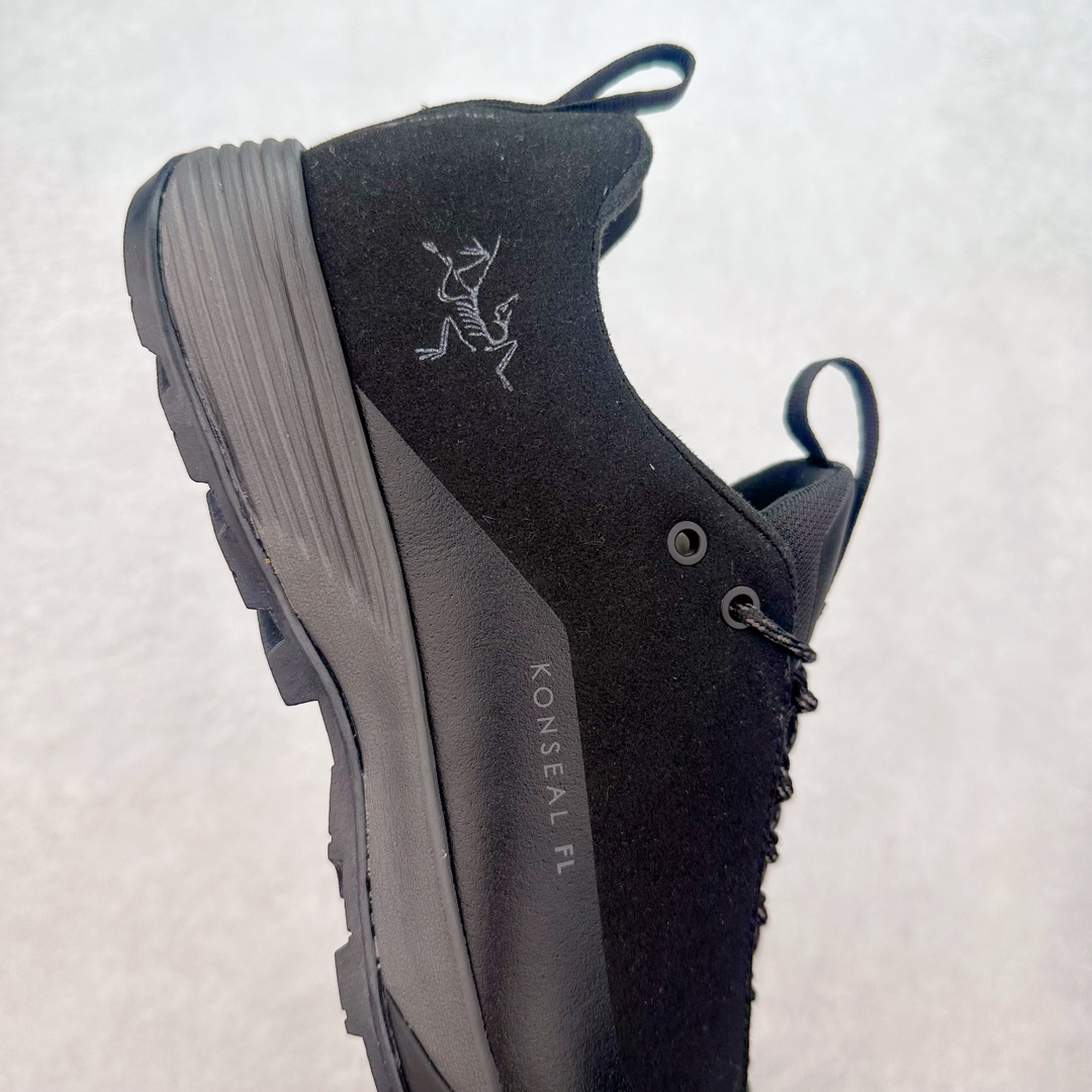 图片[6]-加拿大品牌 始祖鸟·Arcteryx始祖鸟 Konseal Lt 轻量网布防滑轻便耐磨低帮越野跑步鞋 利用先进的技术、更轻但可靠耐用的材料和高度专注的设计流程，我们创造了我们最轻的接近鞋 Konseal LT。它专为在您携带背包和攀爬装备时覆盖崎岖的地面而设计，提供足底支撑和保护、应对不断変化的地形的敏捷性以及 Vibram® Megagrip 外底的自抓地力。内里提供赤足舒适感，鞋跟可平折，因此您可以在系绳或露营时将其作为木屐穿着。尺码：35 36 37 38 39 40 41 42 43 44 45-选品中心