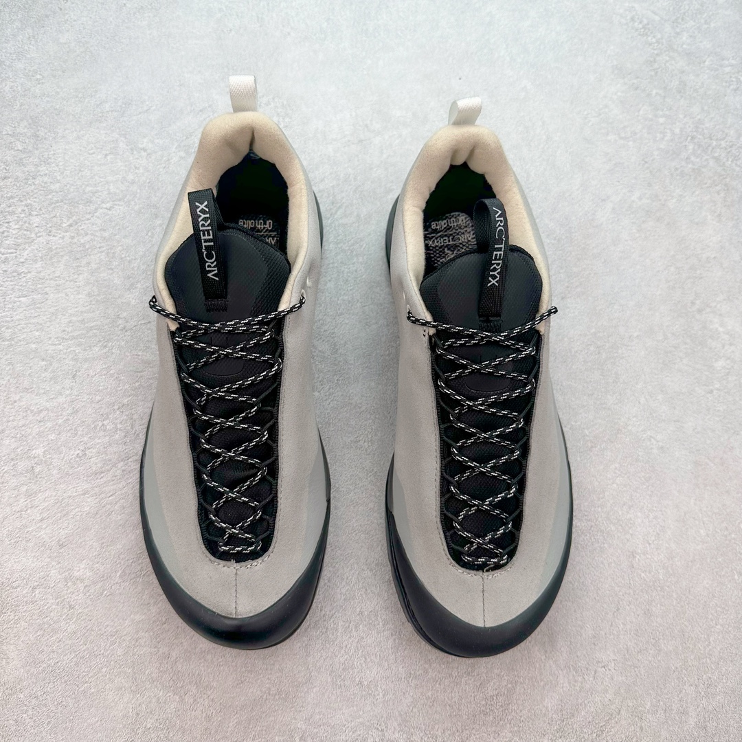 图片[2]-加拿大品牌 始祖鸟·Arcteryx始祖鸟 Konseal Lt 轻量网布防滑轻便耐磨低帮越野跑步鞋 利用先进的技术、更轻但可靠耐用的材料和高度专注的设计流程，我们创造了我们最轻的接近鞋 Konseal LT。它专为在您携带背包和攀爬装备时覆盖崎岖的地面而设计，提供足底支撑和保护、应对不断変化的地形的敏捷性以及 Vibram® Megagrip 外底的自抓地力。内里提供赤足舒适感，鞋跟可平折，因此您可以在系绳或露营时将其作为木屐穿着。尺码：35 36 37 38 39 40 41 42 43 44 45-选品中心