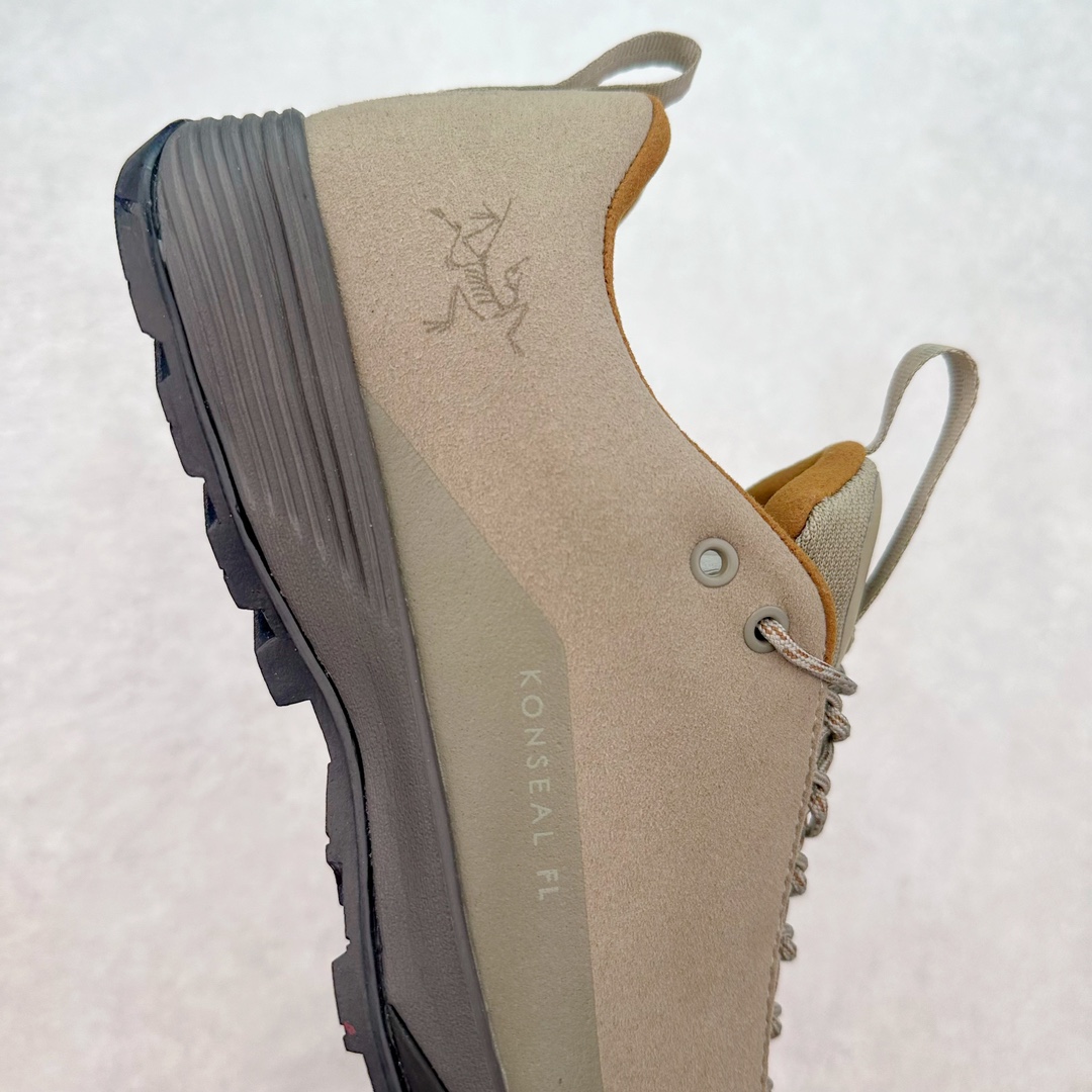 图片[6]-加拿大品牌 始祖鸟·Arcteryx始祖鸟 Konseal Lt 轻量网布防滑轻便耐磨低帮越野跑步鞋 利用先进的技术、更轻但可靠耐用的材料和高度专注的设计流程，我们创造了我们最轻的接近鞋 Konseal LT。它专为在您携带背包和攀爬装备时覆盖崎岖的地面而设计，提供足底支撑和保护、应对不断変化的地形的敏捷性以及 Vibram® Megagrip 外底的自抓地力。内里提供赤足舒适感，鞋跟可平折，因此您可以在系绳或露营时将其作为木屐穿着。尺码：35 36 37 38 39 40 41 42 43 44 45-选品中心