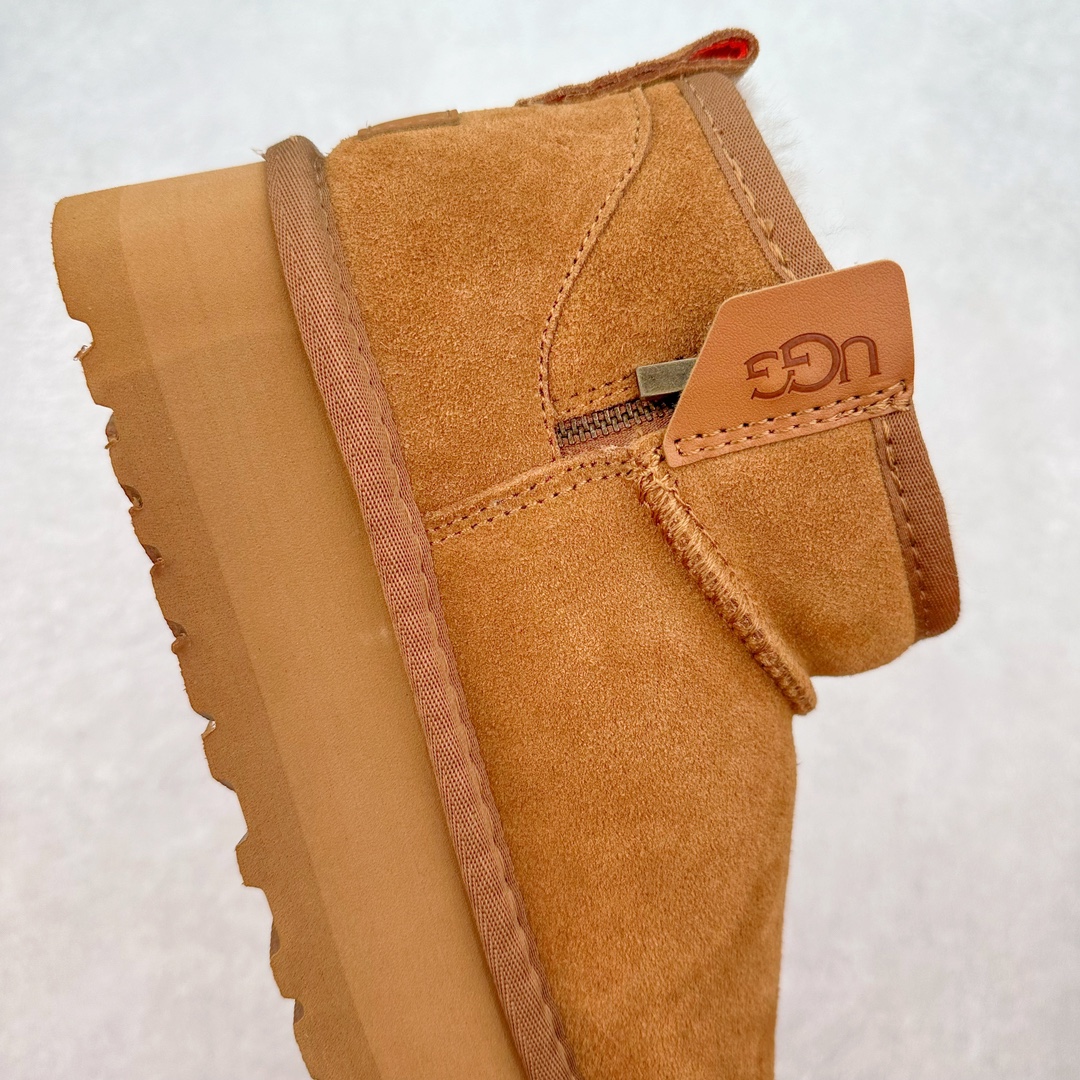 图片[6]-＃性价比 UGG 3984 秋冬经典户外雪地靴 官方同步包装 检验标 材料采用原厂防污防水皮料 羊毛皮一体 防滑耐磨轻翼大底 保暖性能十足 严寒季节 必属佳品 尺码：35 36 37 38 39 40-选品中心