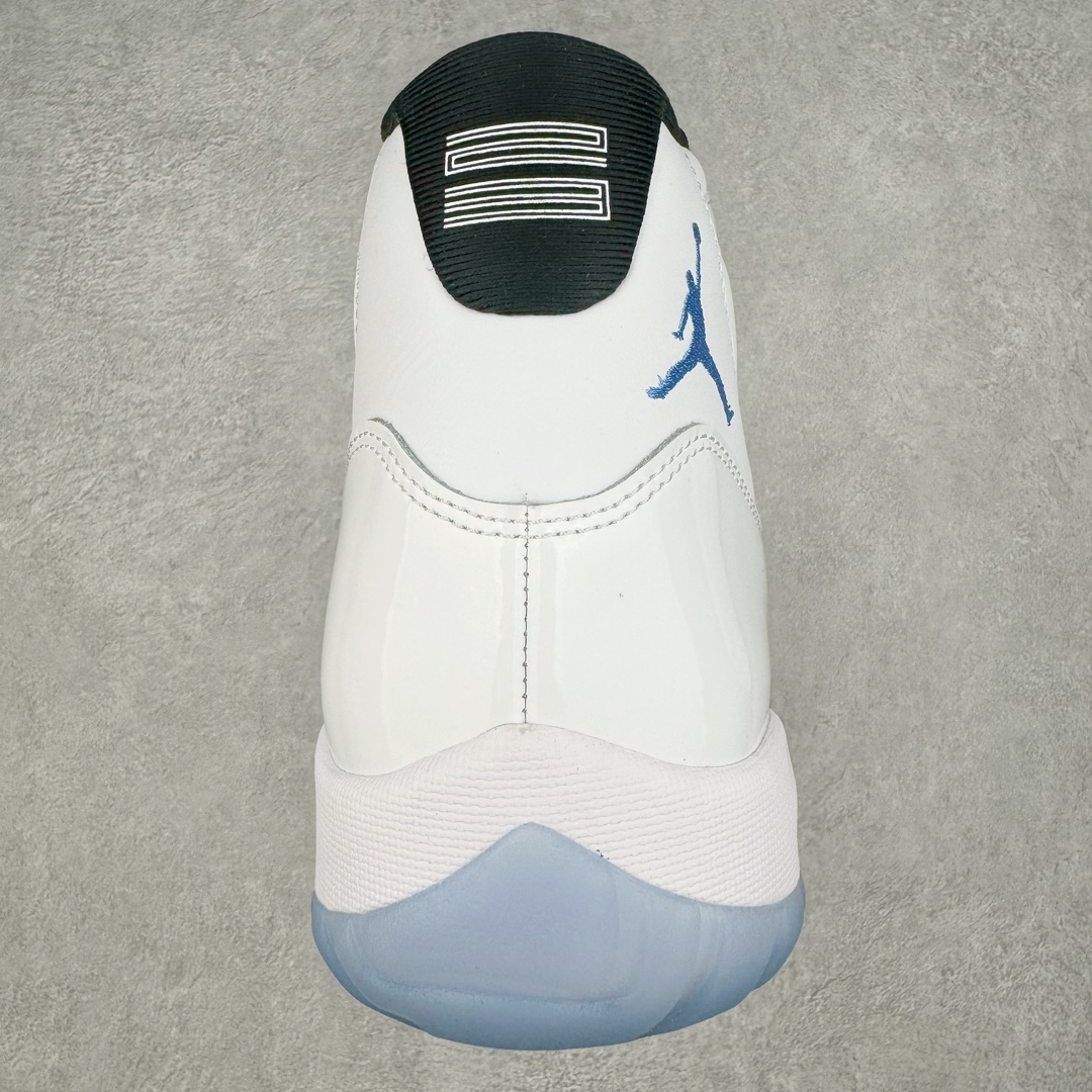 图片[8]-＃Ljr特供 Air Jordan AJ11 Retro High \\\”Legend Blue\\\” 传奇蓝2024 CT8012-104 全新改良批次 圈内最强AJ11系列 恪守真诚 承诺混一赔十 高端零售裸鞋圈特供批次 SZ原厂全套原楦原纸板冲刀磨具开发 原厂皮料加持 原厂港宝加持定型后跟R度完美 同源原厂电绣 飞翼针数密度立体效果一致 百分百一致原鞋 原厂拉帮工艺 针距密度一致 后跟弧度收口自然不对折 极致一眼正品既视感 进口玻璃冲刀皮料裁剪零毛边 全鞋电脑针车工艺 品控清洁度最高QC检验标准 免检产品 原厂订购鞋盒、鞋标、防尘纸、鞋撑、鞋带 追求极致的原厂味道 尺码：40.5 41 42 42.5 43 44 44.5 45 46 47.5 48.5-选品中心