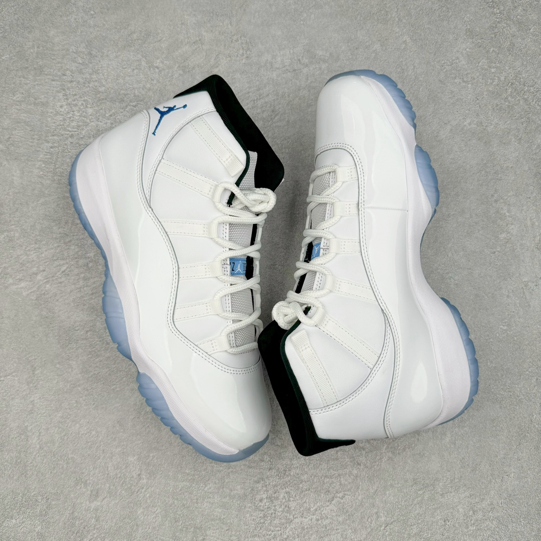 图片[3]-＃Ljr特供 Air Jordan AJ11 Retro High \\\”Legend Blue\\\” 传奇蓝2024 CT8012-104 全新改良批次 圈内最强AJ11系列 恪守真诚 承诺混一赔十 高端零售裸鞋圈特供批次 SZ原厂全套原楦原纸板冲刀磨具开发 原厂皮料加持 原厂港宝加持定型后跟R度完美 同源原厂电绣 飞翼针数密度立体效果一致 百分百一致原鞋 原厂拉帮工艺 针距密度一致 后跟弧度收口自然不对折 极致一眼正品既视感 进口玻璃冲刀皮料裁剪零毛边 全鞋电脑针车工艺 品控清洁度最高QC检验标准 免检产品 原厂订购鞋盒、鞋标、防尘纸、鞋撑、鞋带 追求极致的原厂味道 尺码：40.5 41 42 42.5 43 44 44.5 45 46 47.5 48.5-选品中心