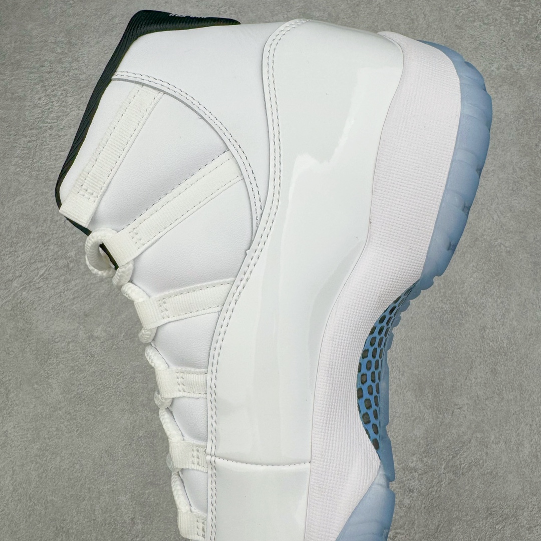 图片[7]-＃Ljr特供 Air Jordan AJ11 Retro High \\\”Legend Blue\\\” 传奇蓝2024 CT8012-104 全新改良批次 圈内最强AJ11系列 恪守真诚 承诺混一赔十 高端零售裸鞋圈特供批次 SZ原厂全套原楦原纸板冲刀磨具开发 原厂皮料加持 原厂港宝加持定型后跟R度完美 同源原厂电绣 飞翼针数密度立体效果一致 百分百一致原鞋 原厂拉帮工艺 针距密度一致 后跟弧度收口自然不对折 极致一眼正品既视感 进口玻璃冲刀皮料裁剪零毛边 全鞋电脑针车工艺 品控清洁度最高QC检验标准 免检产品 原厂订购鞋盒、鞋标、防尘纸、鞋撑、鞋带 追求极致的原厂味道 尺码：40.5 41 42 42.5 43 44 44.5 45 46 47.5 48.5-选品中心