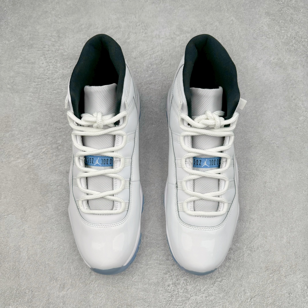 图片[2]-＃Ljr特供 Air Jordan AJ11 Retro High \\\”Legend Blue\\\” 传奇蓝2024 CT8012-104 全新改良批次 圈内最强AJ11系列 恪守真诚 承诺混一赔十 高端零售裸鞋圈特供批次 SZ原厂全套原楦原纸板冲刀磨具开发 原厂皮料加持 原厂港宝加持定型后跟R度完美 同源原厂电绣 飞翼针数密度立体效果一致 百分百一致原鞋 原厂拉帮工艺 针距密度一致 后跟弧度收口自然不对折 极致一眼正品既视感 进口玻璃冲刀皮料裁剪零毛边 全鞋电脑针车工艺 品控清洁度最高QC检验标准 免检产品 原厂订购鞋盒、鞋标、防尘纸、鞋撑、鞋带 追求极致的原厂味道 尺码：40.5 41 42 42.5 43 44 44.5 45 46 47.5 48.5-选品中心