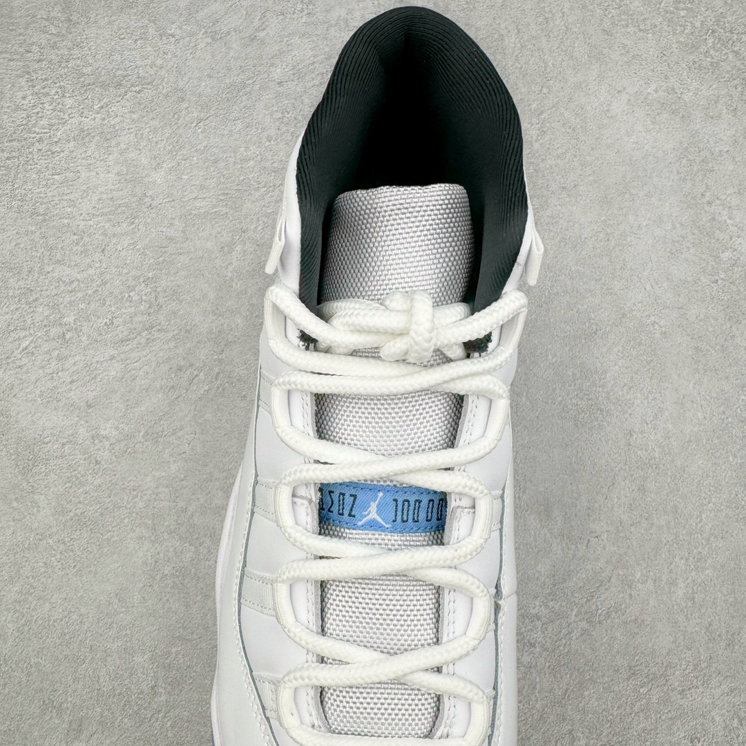 图片[5]-＃Ljr特供 Air Jordan AJ11 Retro High \\\”Legend Blue\\\” 传奇蓝2024 CT8012-104 全新改良批次 圈内最强AJ11系列 恪守真诚 承诺混一赔十 高端零售裸鞋圈特供批次 SZ原厂全套原楦原纸板冲刀磨具开发 原厂皮料加持 原厂港宝加持定型后跟R度完美 同源原厂电绣 飞翼针数密度立体效果一致 百分百一致原鞋 原厂拉帮工艺 针距密度一致 后跟弧度收口自然不对折 极致一眼正品既视感 进口玻璃冲刀皮料裁剪零毛边 全鞋电脑针车工艺 品控清洁度最高QC检验标准 免检产品 原厂订购鞋盒、鞋标、防尘纸、鞋撑、鞋带 追求极致的原厂味道 尺码：40.5 41 42 42.5 43 44 44.5 45 46 47.5 48.5-选品中心