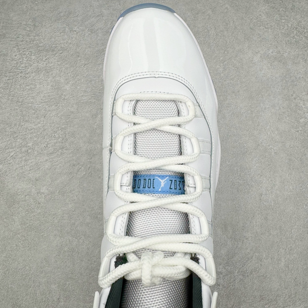 图片[4]-＃Ljr特供 Air Jordan AJ11 Retro High \\\”Legend Blue\\\” 传奇蓝2024 CT8012-104 全新改良批次 圈内最强AJ11系列 恪守真诚 承诺混一赔十 高端零售裸鞋圈特供批次 SZ原厂全套原楦原纸板冲刀磨具开发 原厂皮料加持 原厂港宝加持定型后跟R度完美 同源原厂电绣 飞翼针数密度立体效果一致 百分百一致原鞋 原厂拉帮工艺 针距密度一致 后跟弧度收口自然不对折 极致一眼正品既视感 进口玻璃冲刀皮料裁剪零毛边 全鞋电脑针车工艺 品控清洁度最高QC检验标准 免检产品 原厂订购鞋盒、鞋标、防尘纸、鞋撑、鞋带 追求极致的原厂味道 尺码：40.5 41 42 42.5 43 44 44.5 45 46 47.5 48.5-选品中心