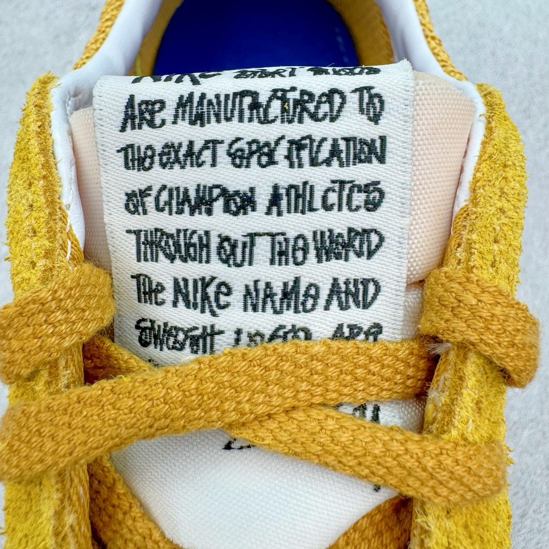 图片[14]-＃KZ纯原 Stussy x NK Roshe Run LD-1000 舒适百搭防滑耐磨低帮休闲跑步鞋男女同款 斯图西联名 棕粉 FQ5369-700 以其中白蓝色款式为例 设计师将白色作为底色 使用蓝色点缀两侧 NK Swoosh 提升视觉层次感的同时还进一步丰富色彩体系 材质方面更是尽显复古气质 全鞋采用大面积网眼面料设计 再在鞋头位置搭配上一大块绒面革 塑造出出色质感以及良好的透气性能 细节上 最醒目的便是两侧精致的Swoosh 点明品牌身份 此外鞋舌上出现的 Stussy 手绘涂鸦字体同样格外亮眼 不仅如此 鞋款后跟上还有 Stussy 字样 Logo 再次点题 彰显出该鞋款特有的联名属性 尺码：36 36.5 37.5 38 38.5 39 40 40.5 41 42 42.5 43 44 44.5 45 46-选品中心