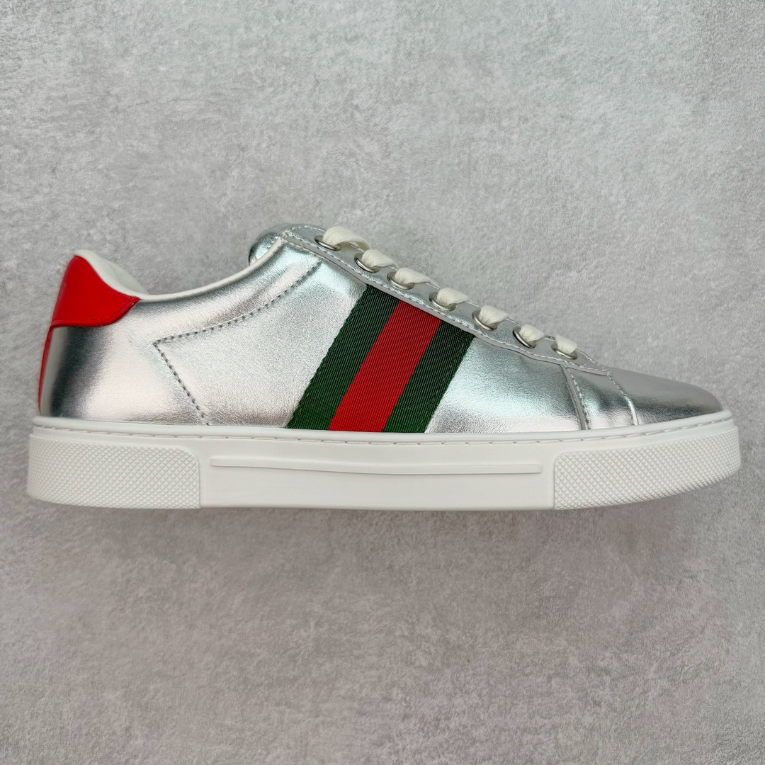 图片[8]-经典高奢古驰GUCCI古驰 Ace Embroidered Low-Top拼色刺绣系列低帮潮流百搭休闲板鞋 市售最强顶级几率混卖版本 全网首发Gucci古驰小蜜蜂 附送原装一致鞋舌仿磨环保纸垫全套专柜包装物及配件外盒标和鞋底嵌入核心防伪芯片感应装置 秒杀市面任何版本意大利进口超软小牛皮+同源出厂真丝绸防尘鞋套袋原装雪梨形超软沙绒纸团高工艺无缝细空胶技术 贴楦误差0.05mm 鞋底采用固特异内外锁死工艺 最大限度弯折永不开胶 原鞋一致效果环保无味❗ 尺码：35 36 37 38 39 40 41 42 43 44-选品中心