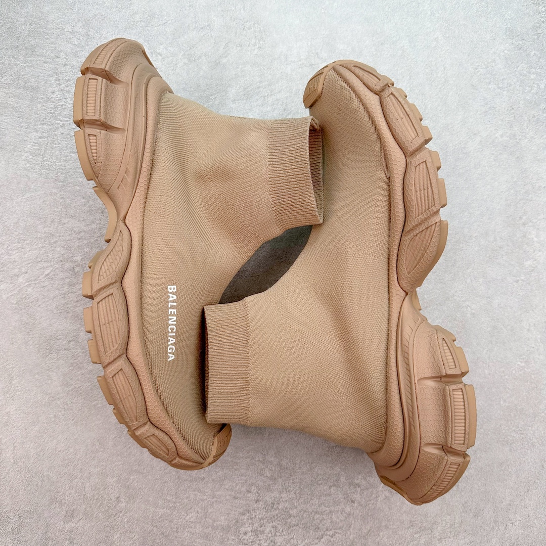 图片[3]-＃JC纯原 BALENCIAGA 3XL 巴黎世家袜子鞋复古休闲运动鞋 系列推出探索时尚界对于原创与挪用的概念 以全新系列致敬传承与经典 以标志性Balenciaga廓形和抽象大底 碰撞出诙谐又和谐的新创意 原版一比一做法 鞋面高密度飞织 独家组合大底 正品全套包装 尺码：35-46-选品中心