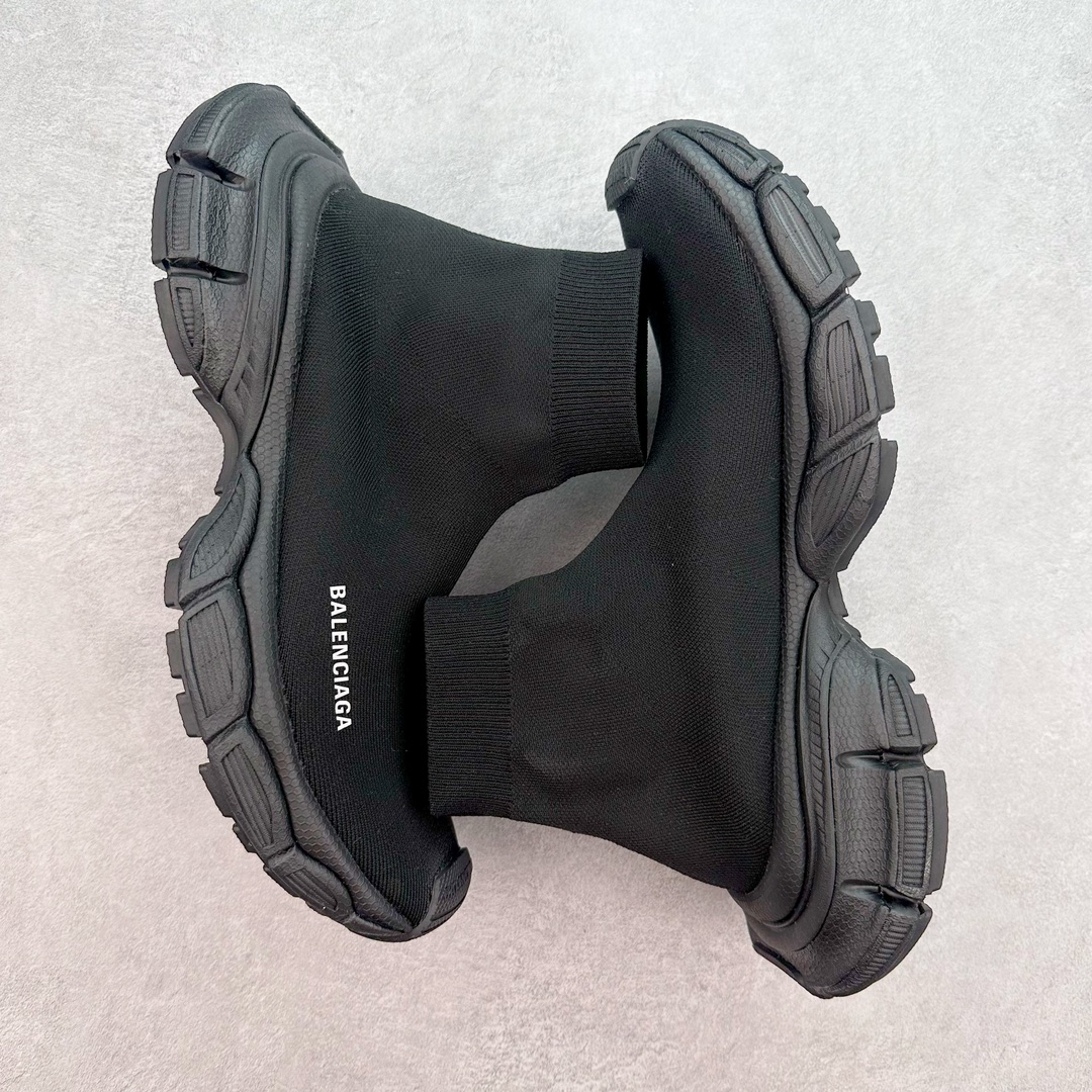 图片[3]-＃JC纯原 BALENCIAGA 3XL 巴黎世家袜子鞋复古休闲运动鞋 系列推出探索时尚界对于原创与挪用的概念 以全新系列致敬传承与经典 以标志性Balenciaga廓形和抽象大底 碰撞出诙谐又和谐的新创意 原版一比一做法 鞋面高密度飞织 独家组合大底 正品全套包装 尺码：35-46-选品中心