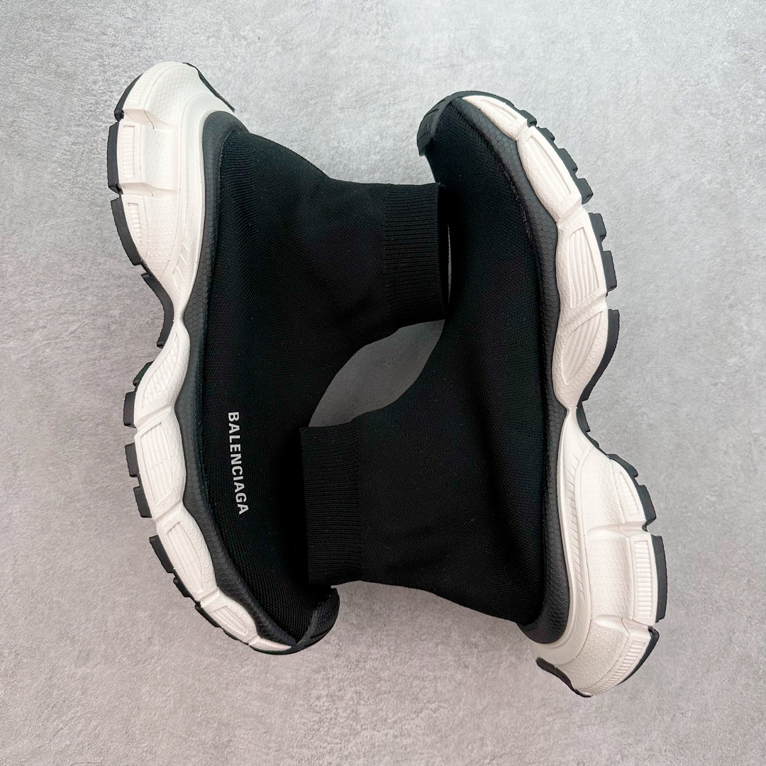 图片[3]-＃JC纯原 BALENCIAGA 3XL 巴黎世家袜子鞋复古休闲运动鞋 系列推出探索时尚界对于原创与挪用的概念 以全新系列致敬传承与经典 以标志性Balenciaga廓形和抽象大底 碰撞出诙谐又和谐的新创意 原版一比一做法 鞋面高密度飞织 独家组合大底 正品全套包装 尺码：35-46-选品中心