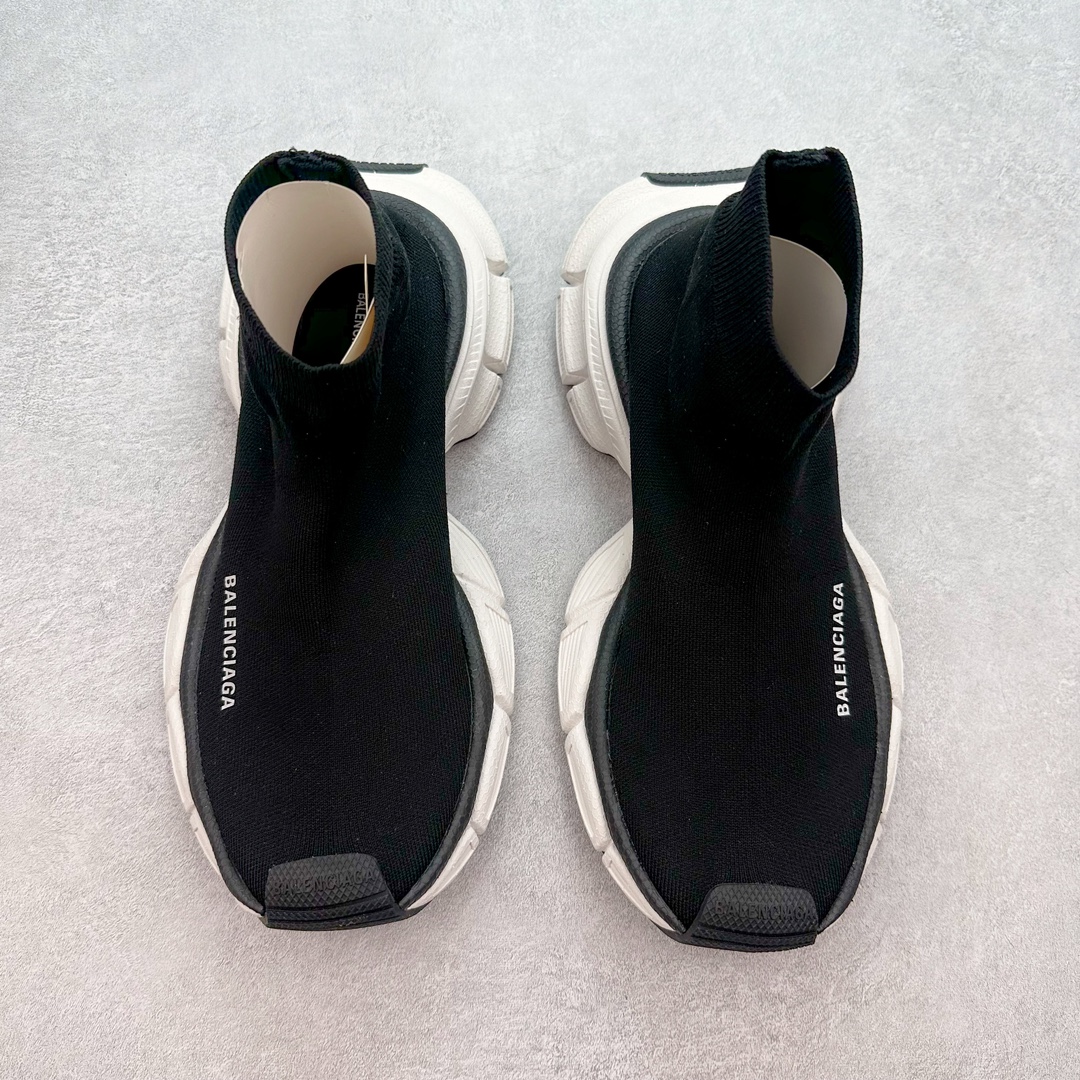 图片[2]-＃JC纯原 BALENCIAGA 3XL 巴黎世家袜子鞋复古休闲运动鞋 系列推出探索时尚界对于原创与挪用的概念 以全新系列致敬传承与经典 以标志性Balenciaga廓形和抽象大底 碰撞出诙谐又和谐的新创意 原版一比一做法 鞋面高密度飞织 独家组合大底 正品全套包装 尺码：35-46-选品中心
