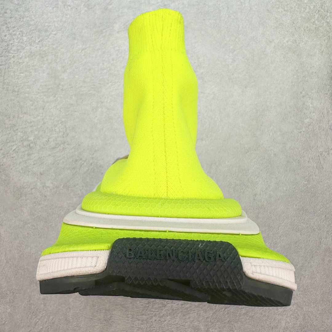 图片[8]-＃JC纯原 BALENCIAGA 3XL 巴黎世家袜子鞋复古休闲运动鞋 系列推出探索时尚界对于原创与挪用的概念 以全新系列致敬传承与经典 以标志性Balenciaga廓形和抽象大底 碰撞出诙谐又和谐的新创意 原版一比一做法 鞋面高密度飞织 独家组合大底 正品全套包装 尺码：35-46-选品中心